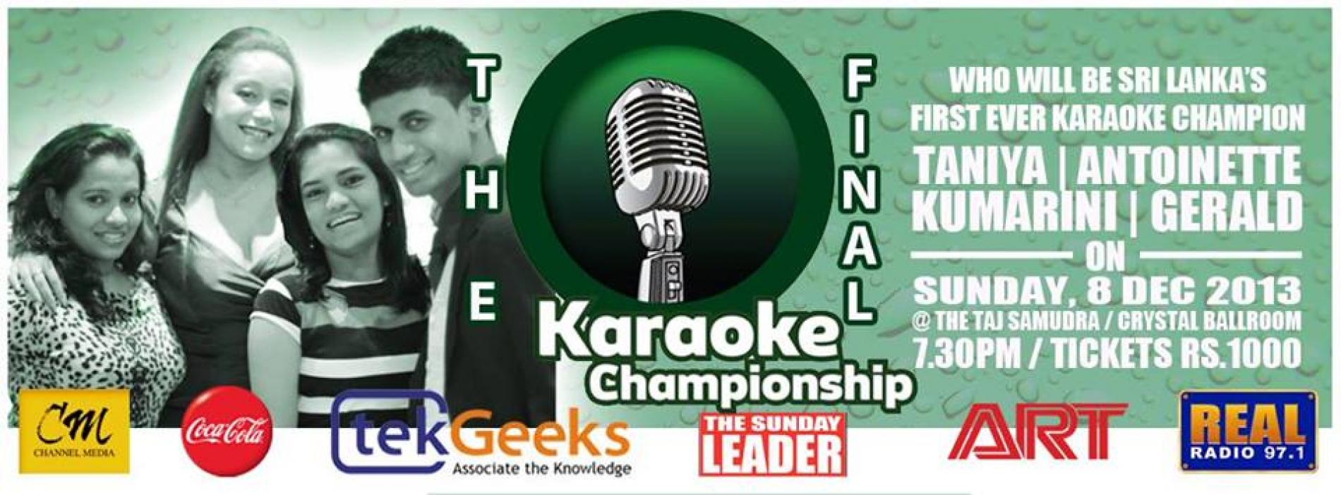 The Karaoke Championship (Season 01) – The Final Round