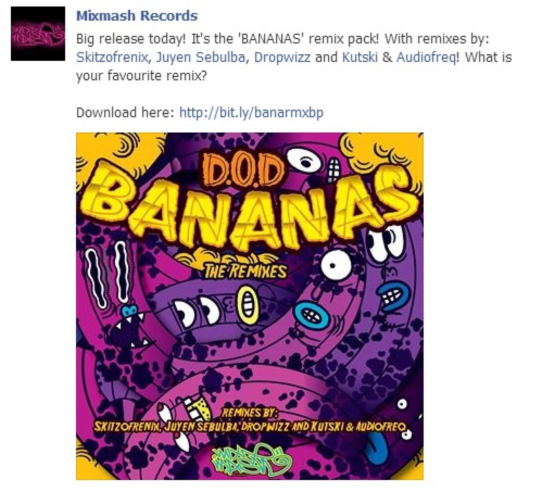 Get Dropwizz’s Festival Trap Remix Of Bananas
