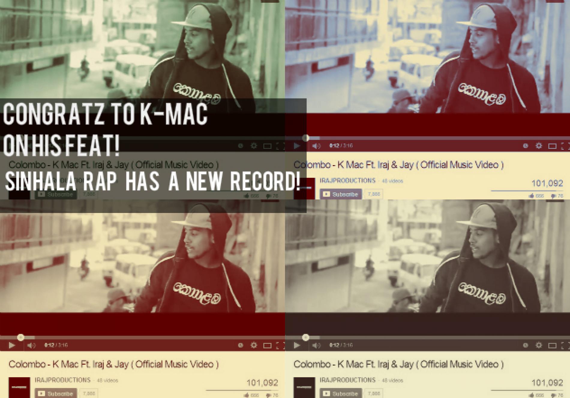 K-Mac’s “Colombo” Hits A Record For A Sinhala Rap Video
