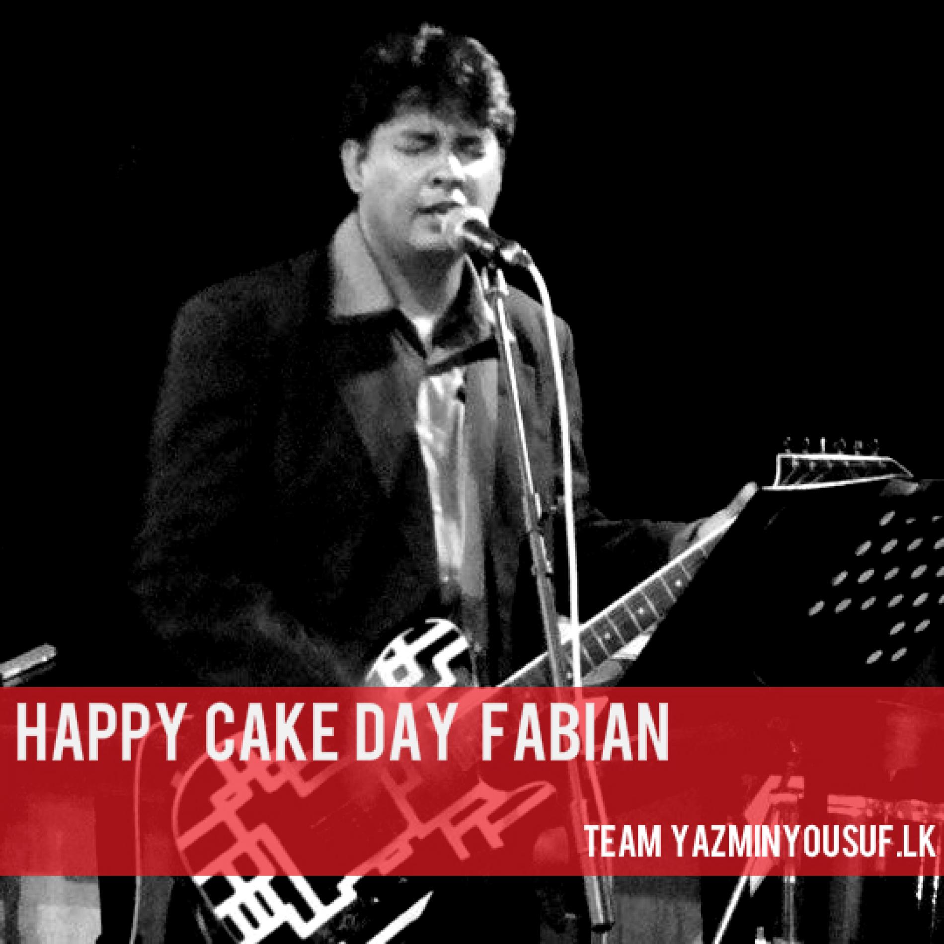 Happy Cake Day Fabian