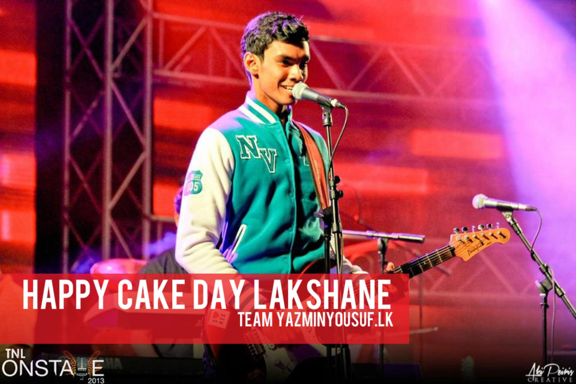 Happy Cake Day Lakshane Fonseka