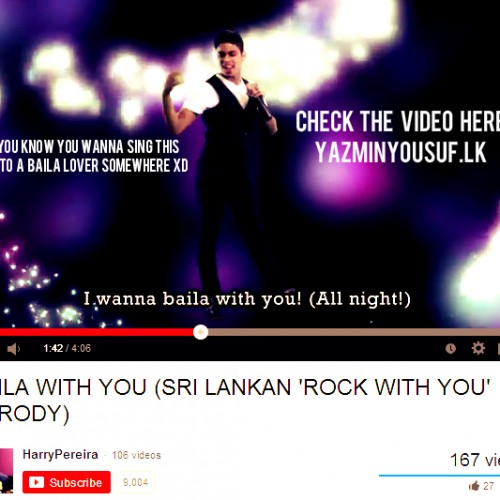 BAILA WITH YOU (SRI LANKAN “ROCK WITH YOU”)