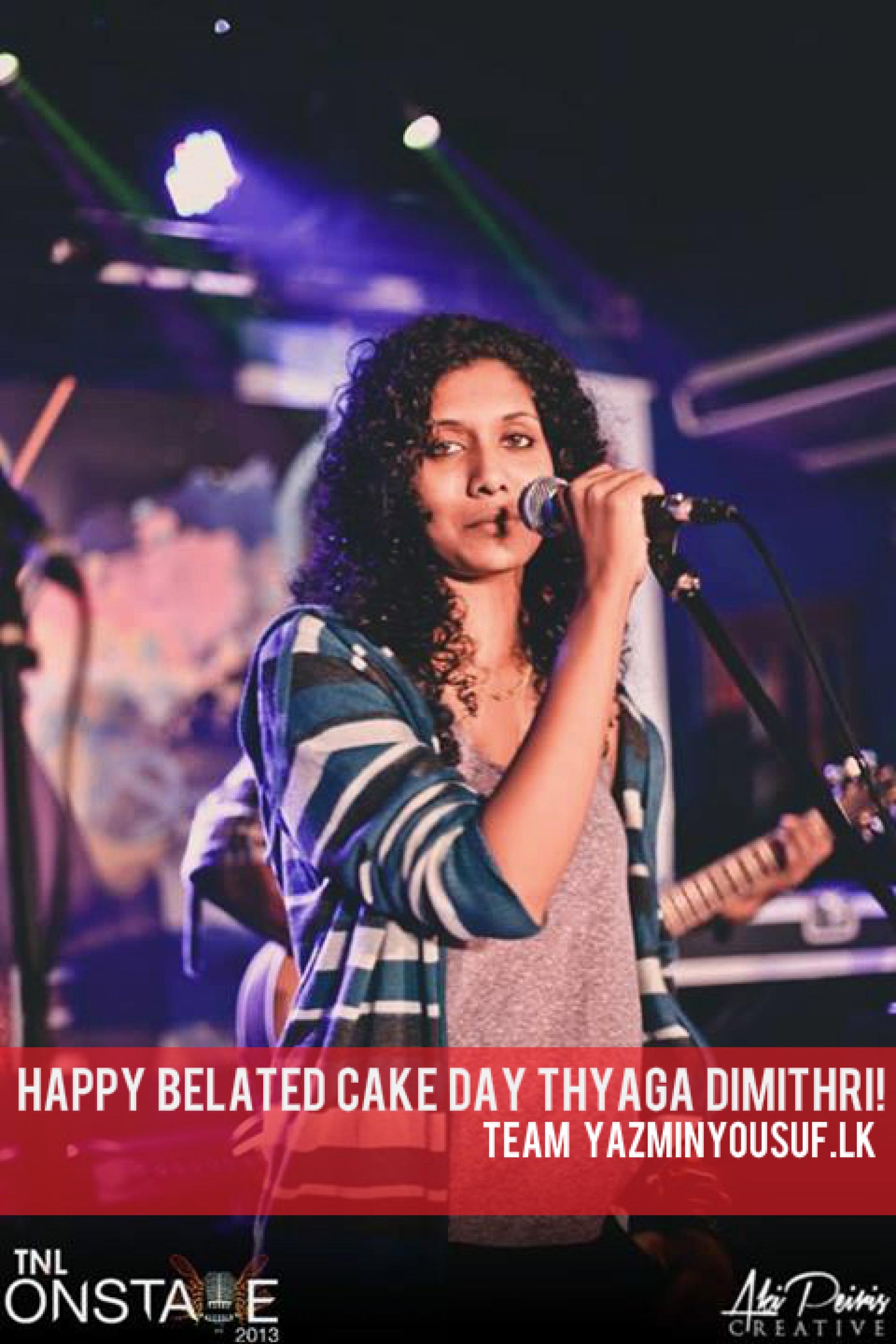 Happy Belated Cake Day To Thyaga Dimithri