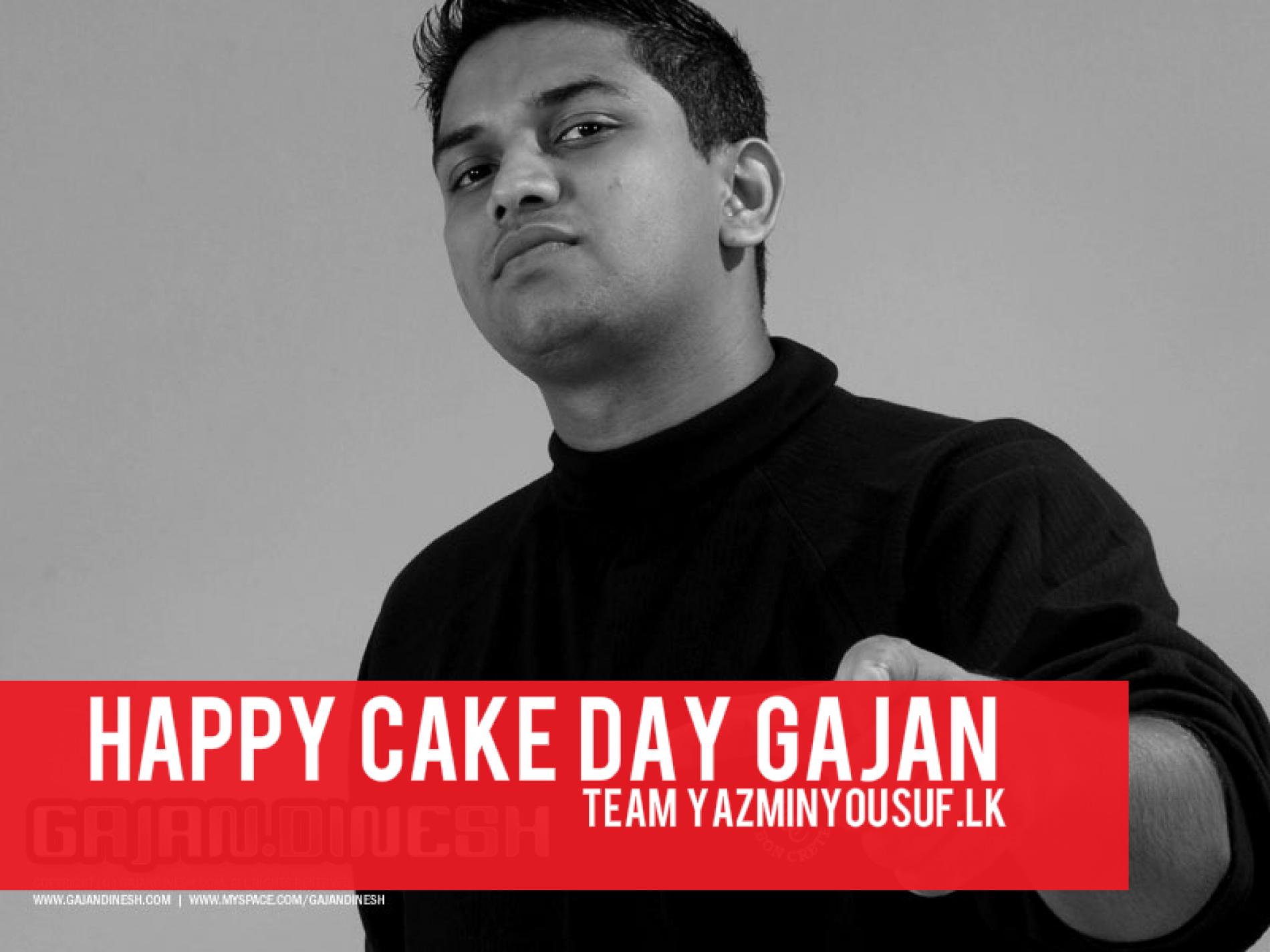 Happy Cake Day Gajan Maheson