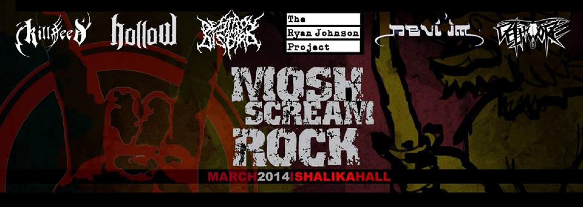 Mosh Scream Rock: March