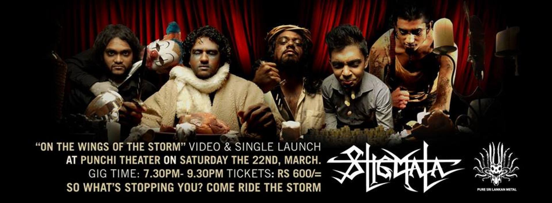 “On the Wings of the Storm” Official Video & Single Launch concert