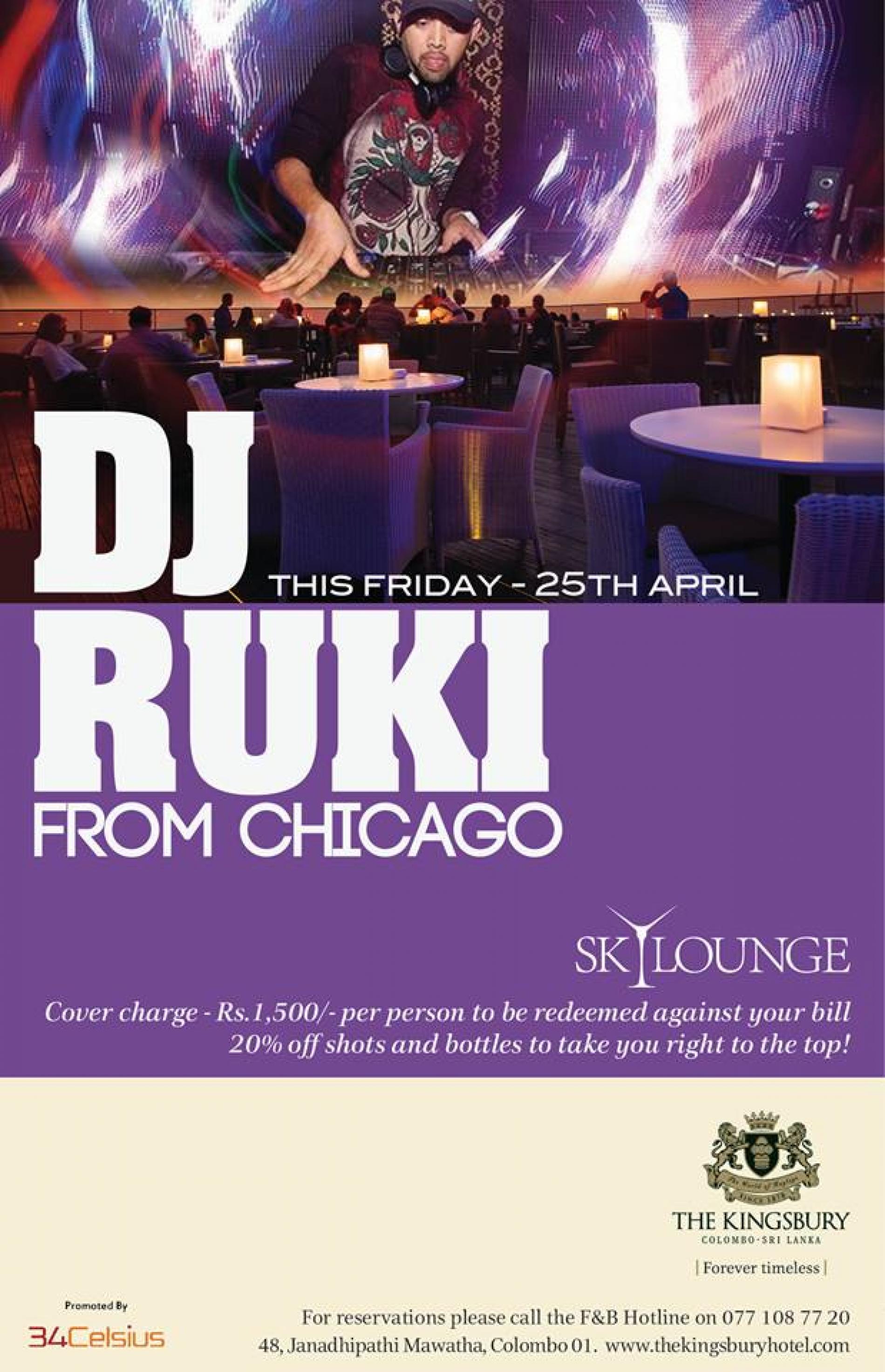 Ruki Live @ The Sky Lounge