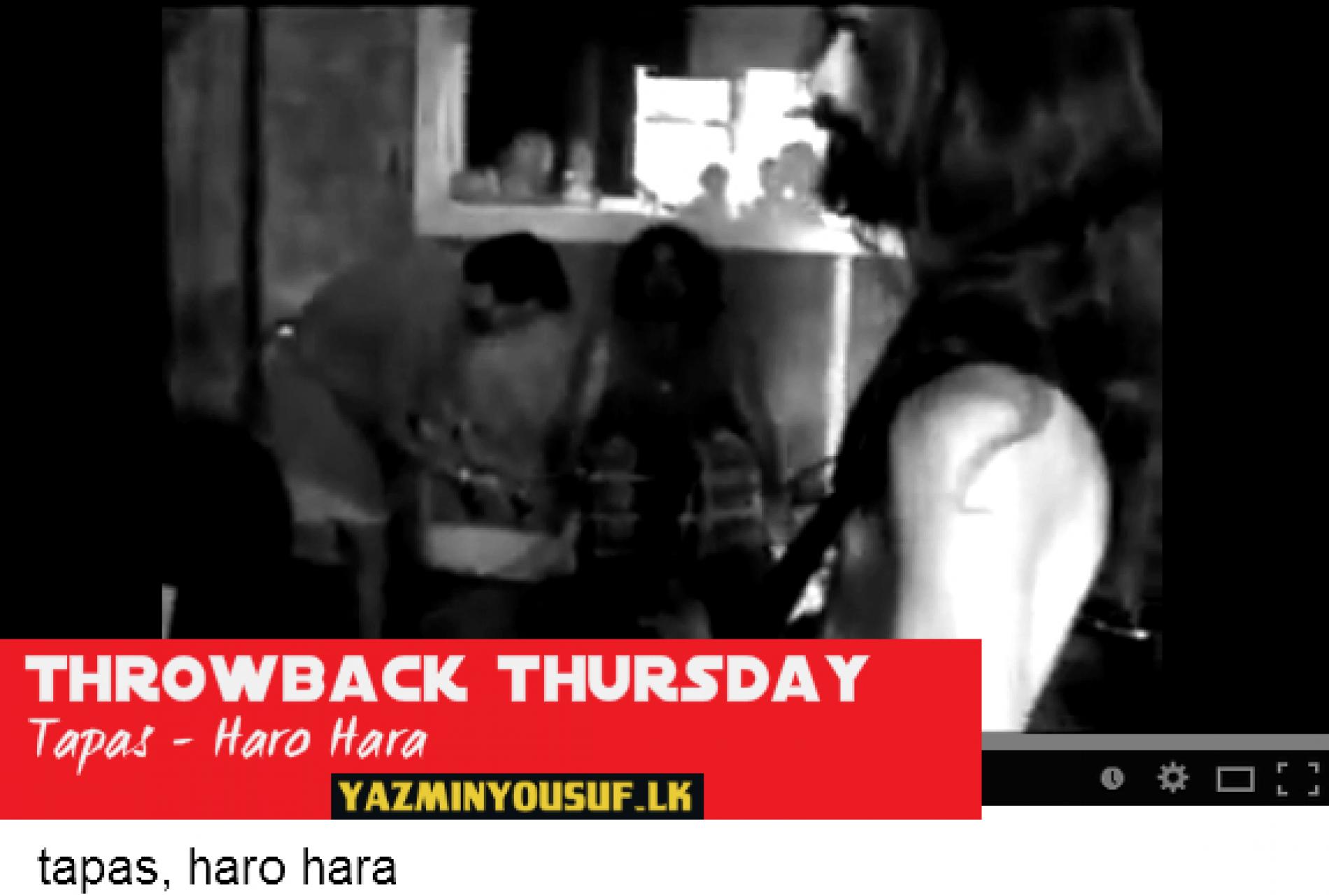 Throwback Thursday: Tapas- Haro Hara