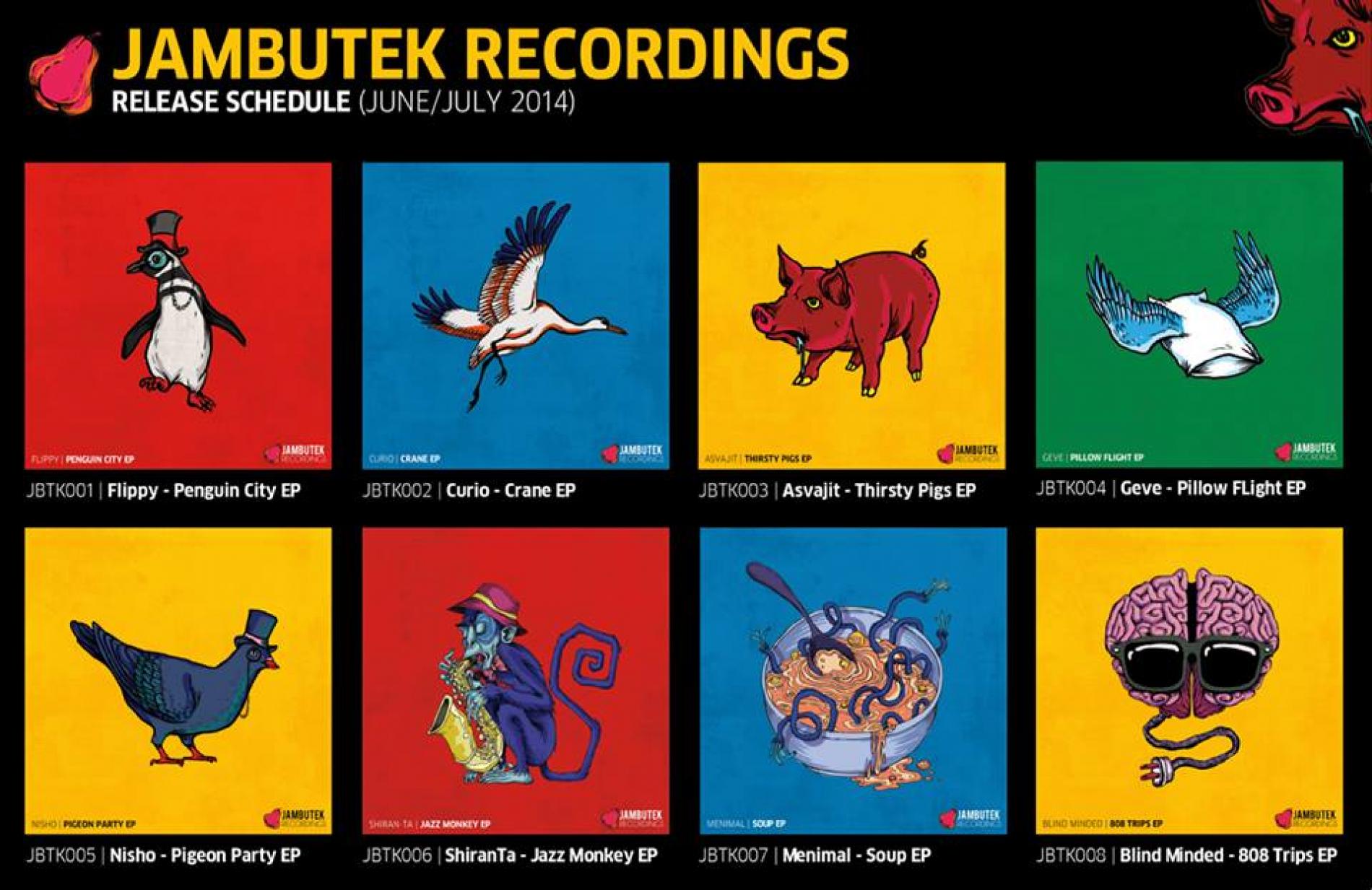 July Releases On Jambutek Records