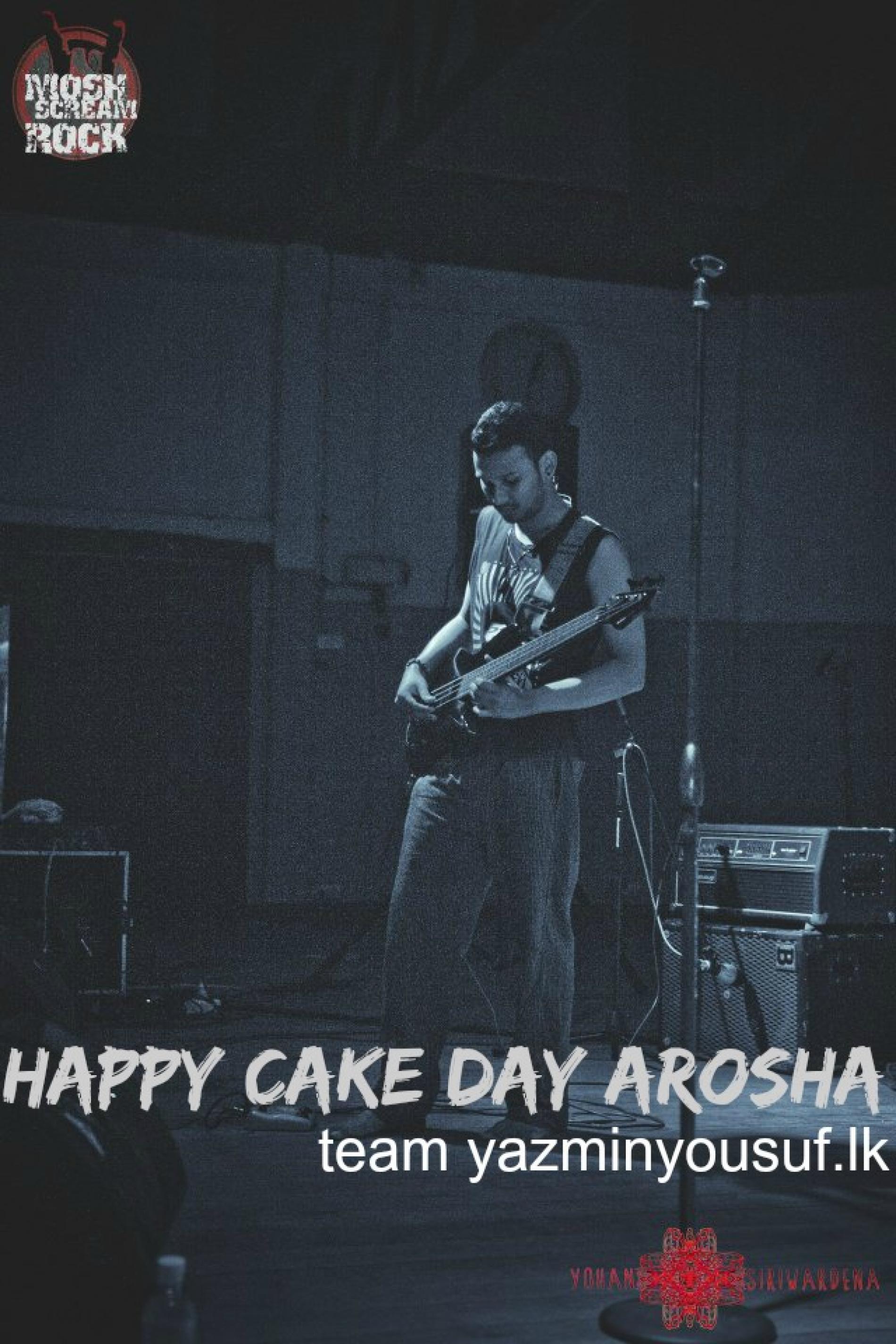 Happy Cake Day Arosha