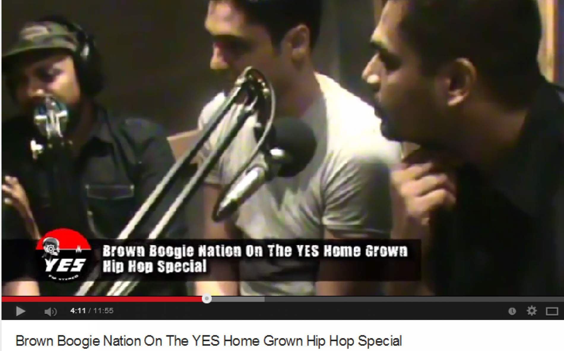 Brown Boogie Nation On The YES Home Grown Hip Hop Special (video)