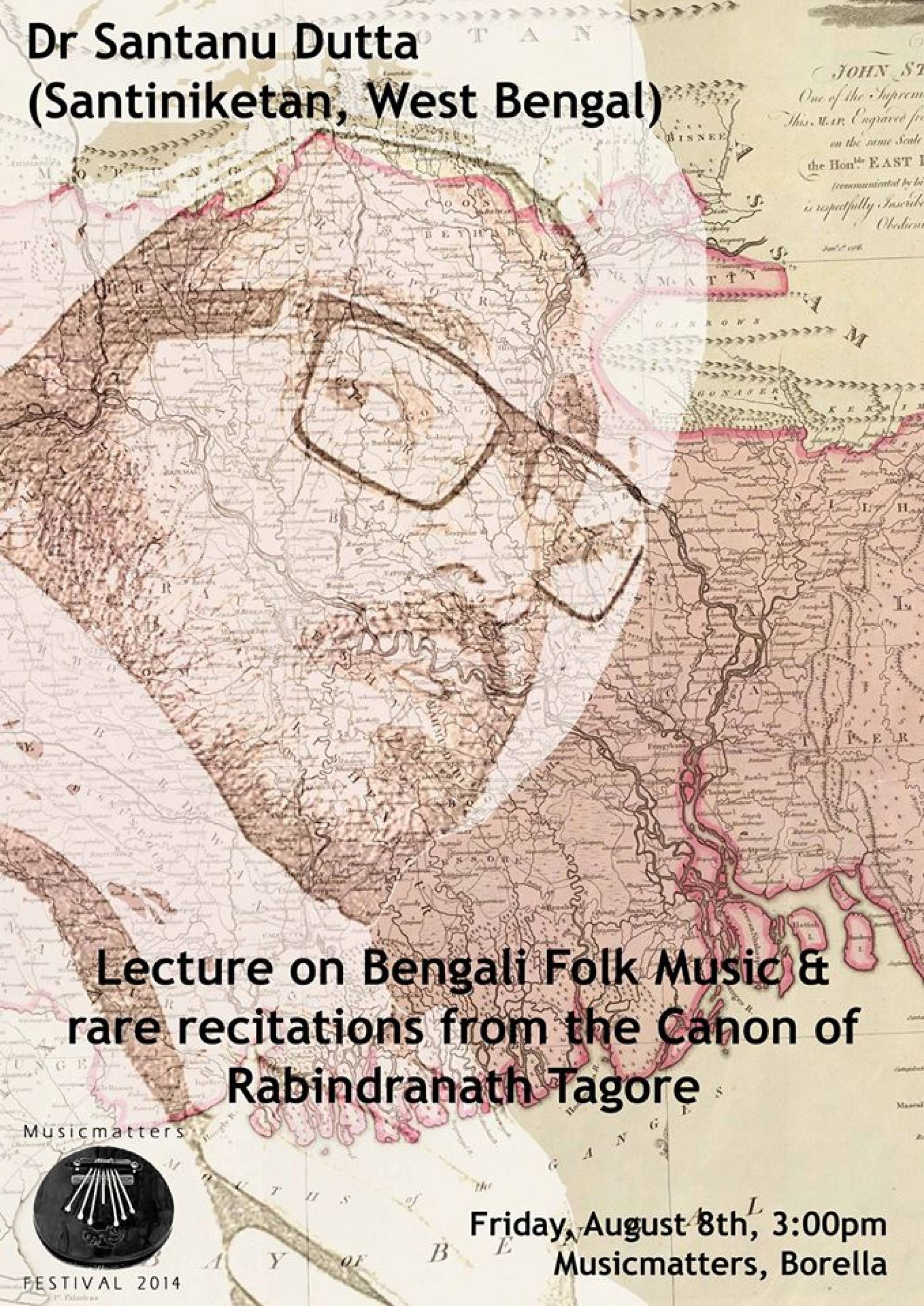 Bengali Folk Music Lecture & Recital By Dr Santanu Dutt (MusicMatters Festival)
