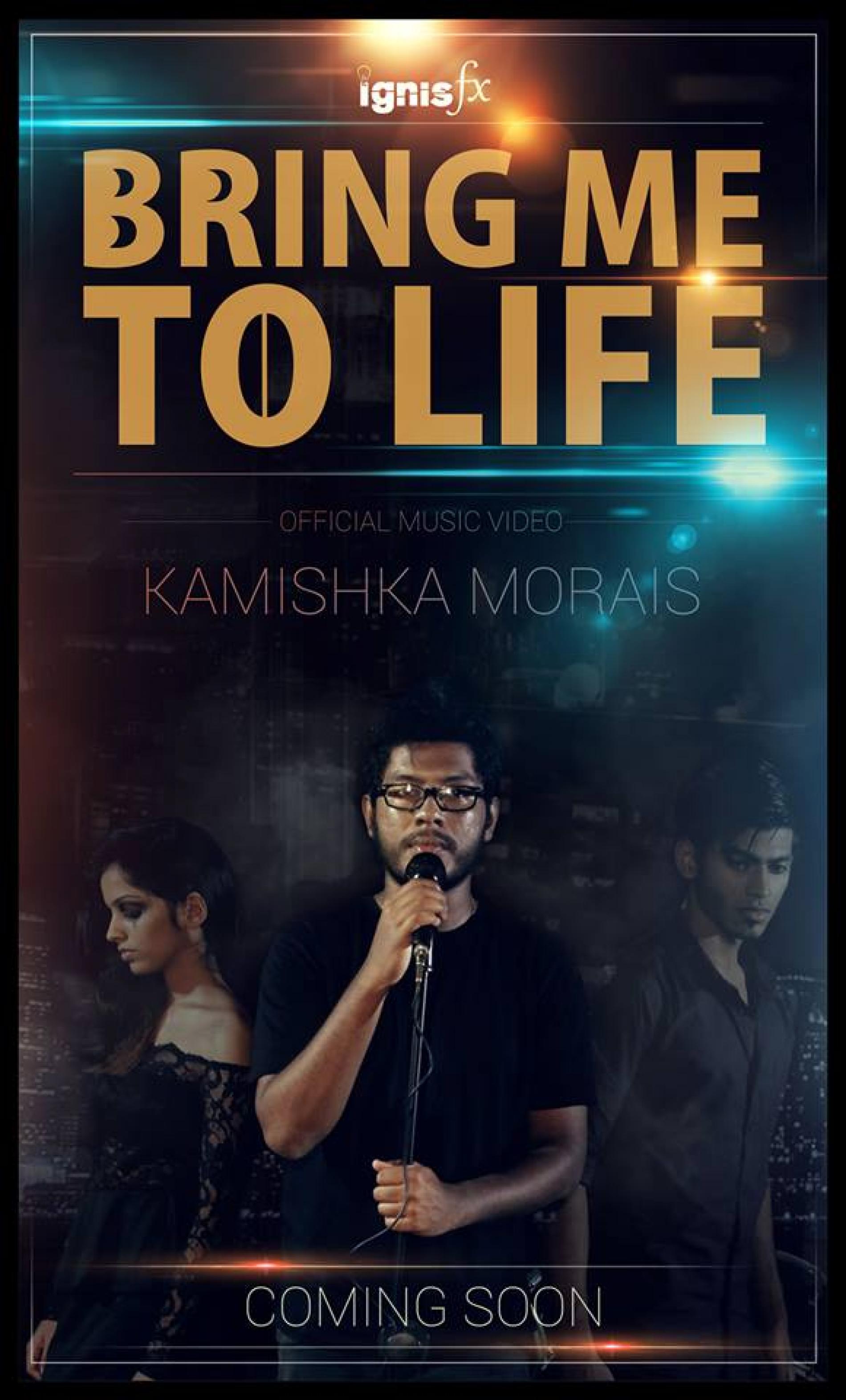 Kamishka Morais – Bring me to life ( Official Music Video Trailer )