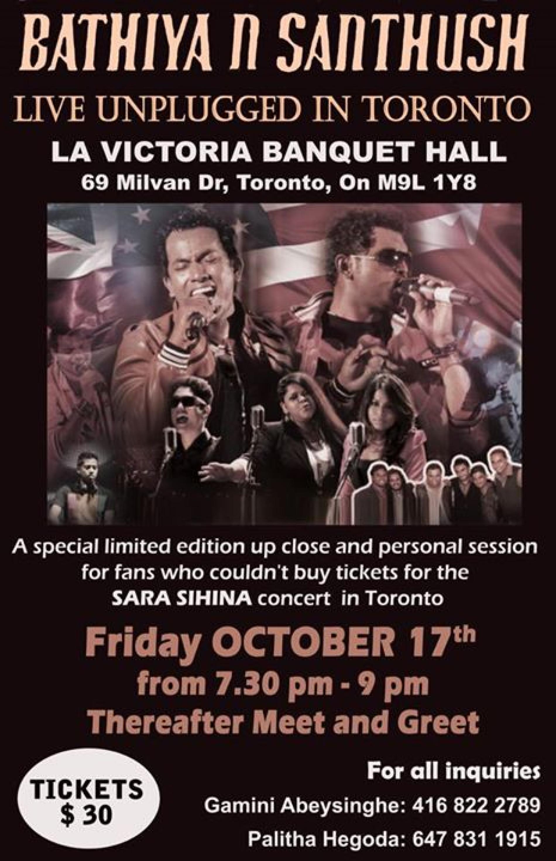 BnS Have A Special Show For Toronto Based Fans