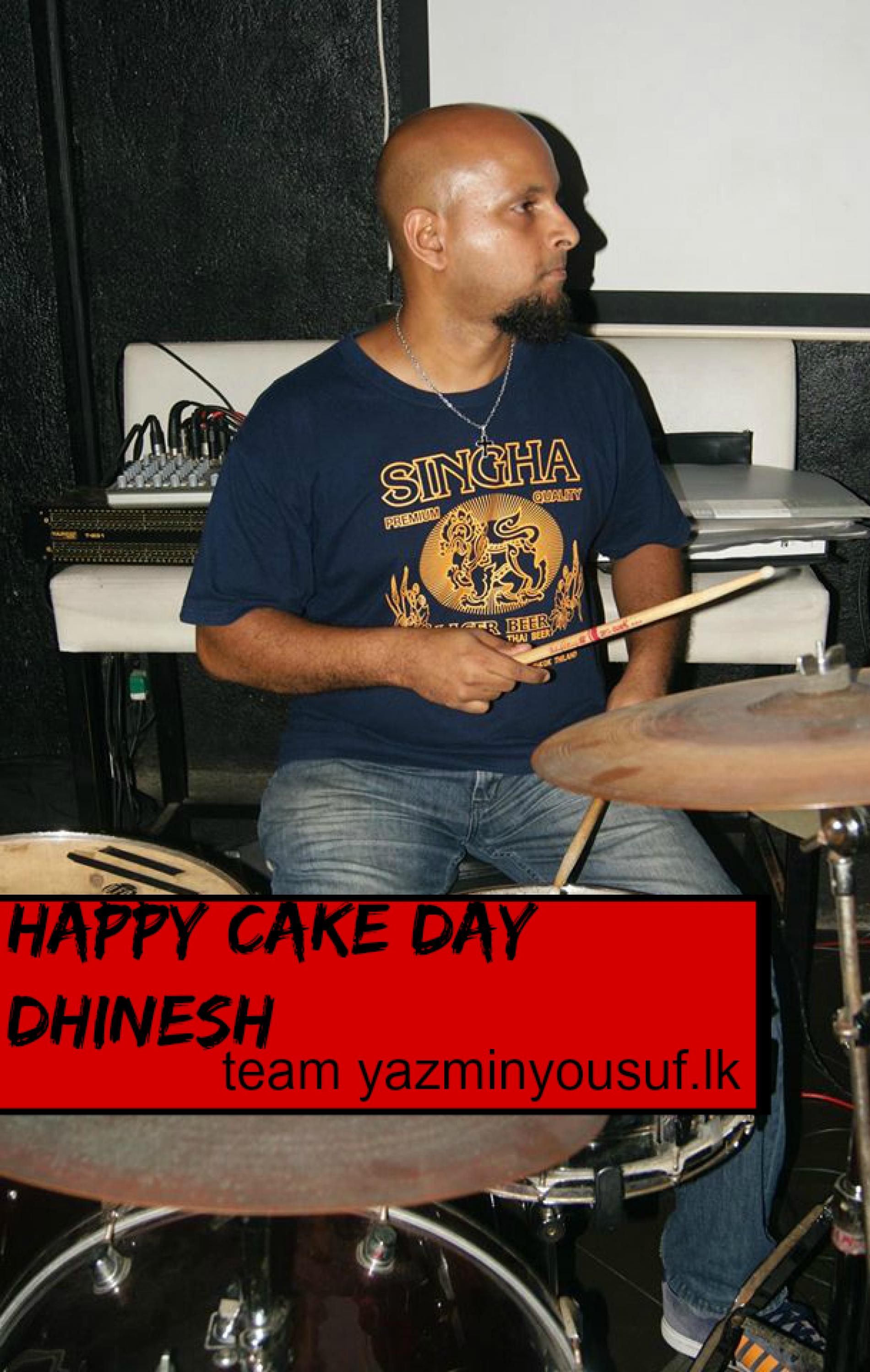 Happy Cake Day To Dhinesh Manuel