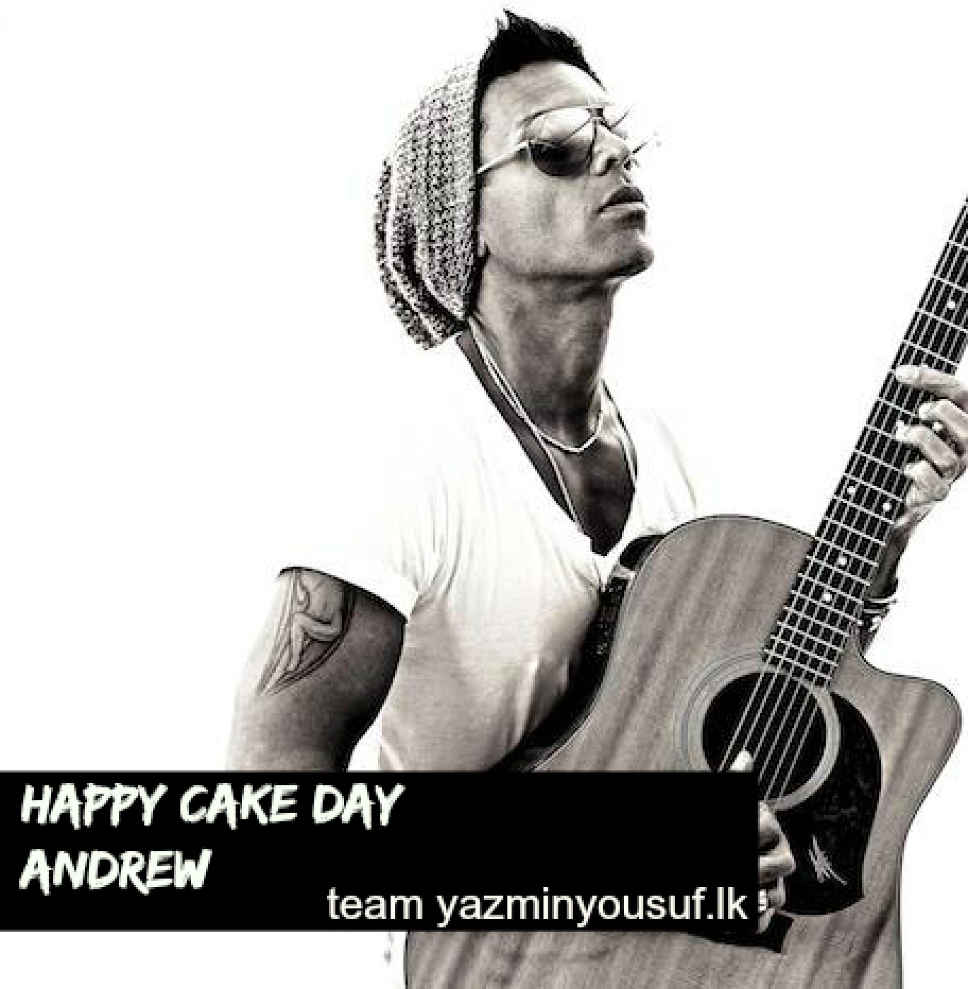 Happy Cake Day Andrew De Silva