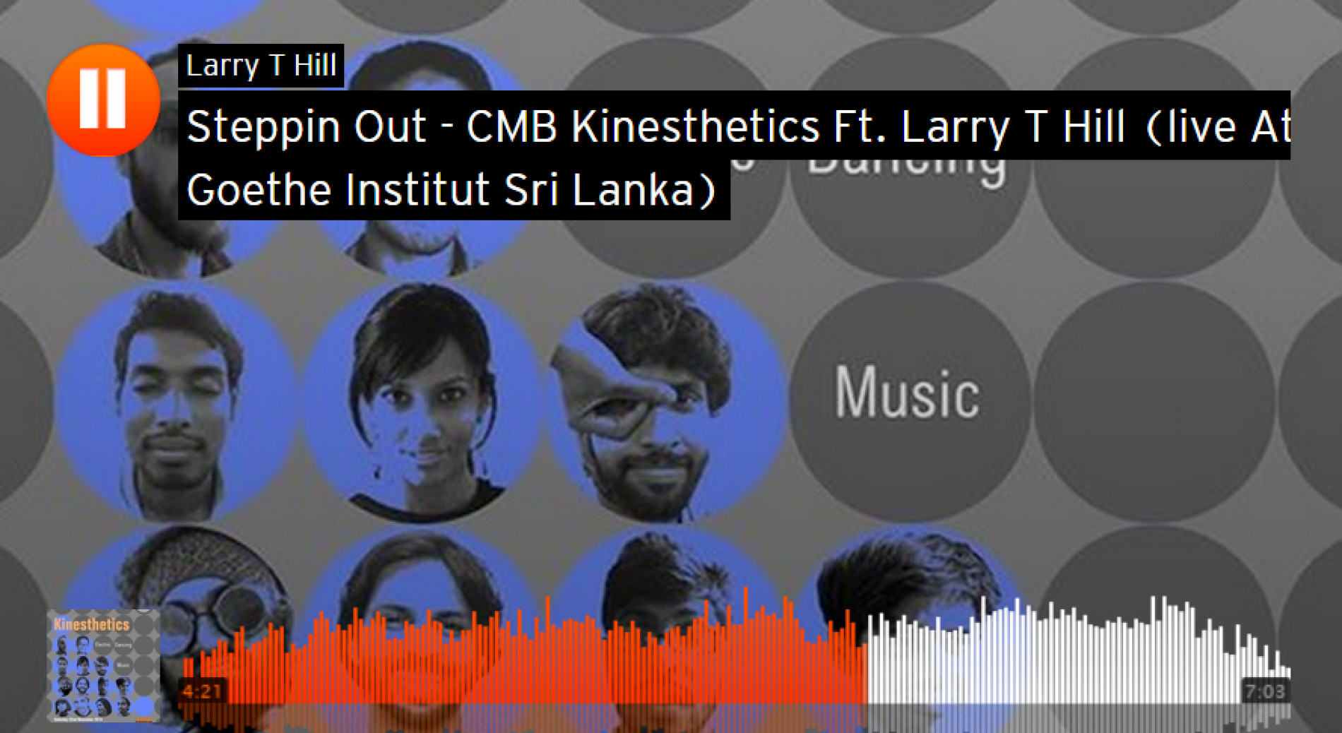 CMB Kinesthetics Ft. Larry T Hill: Steppin Out