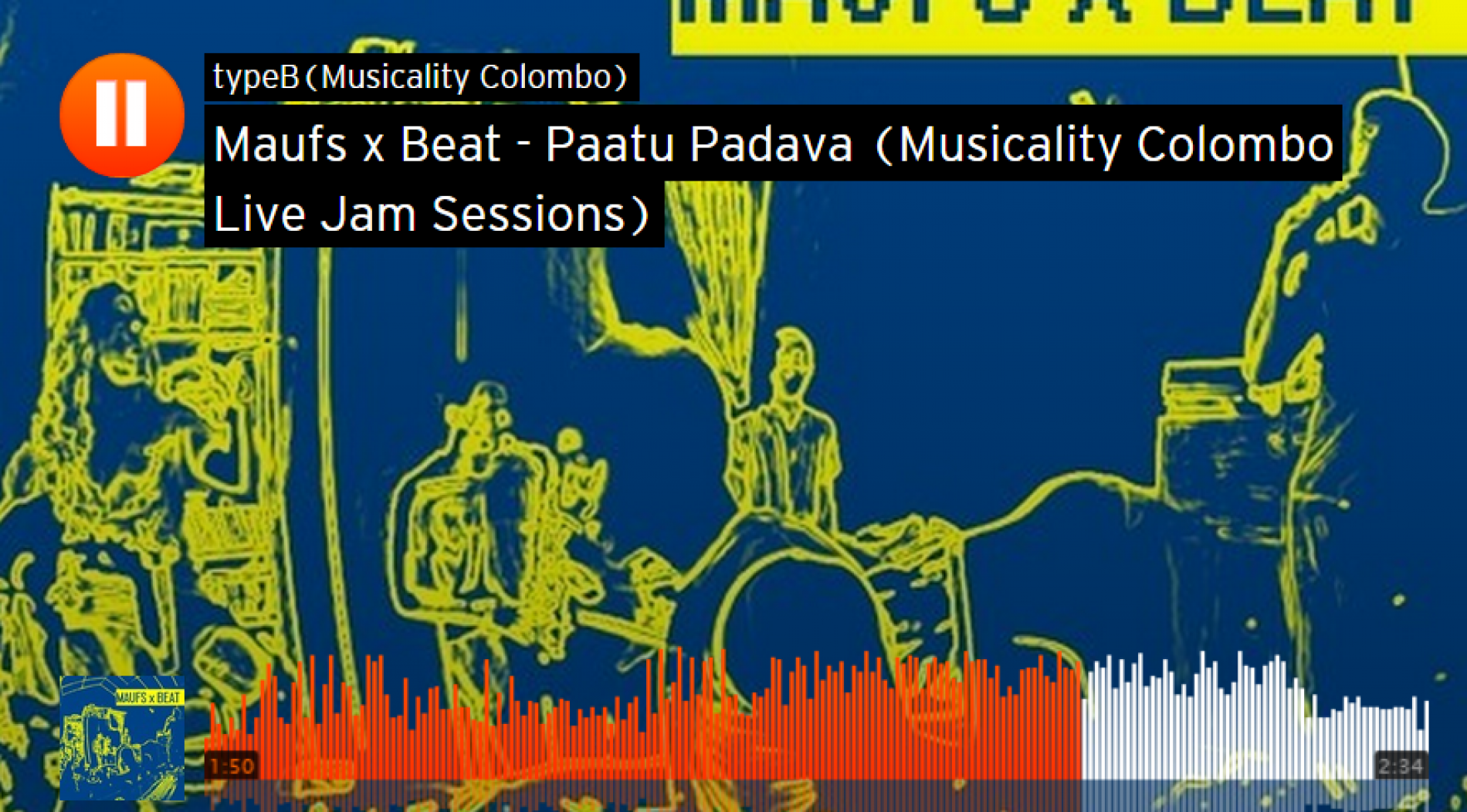 Maufs x Beat – Paatu Padava (Musicality Colombo Live Jam Sessions)