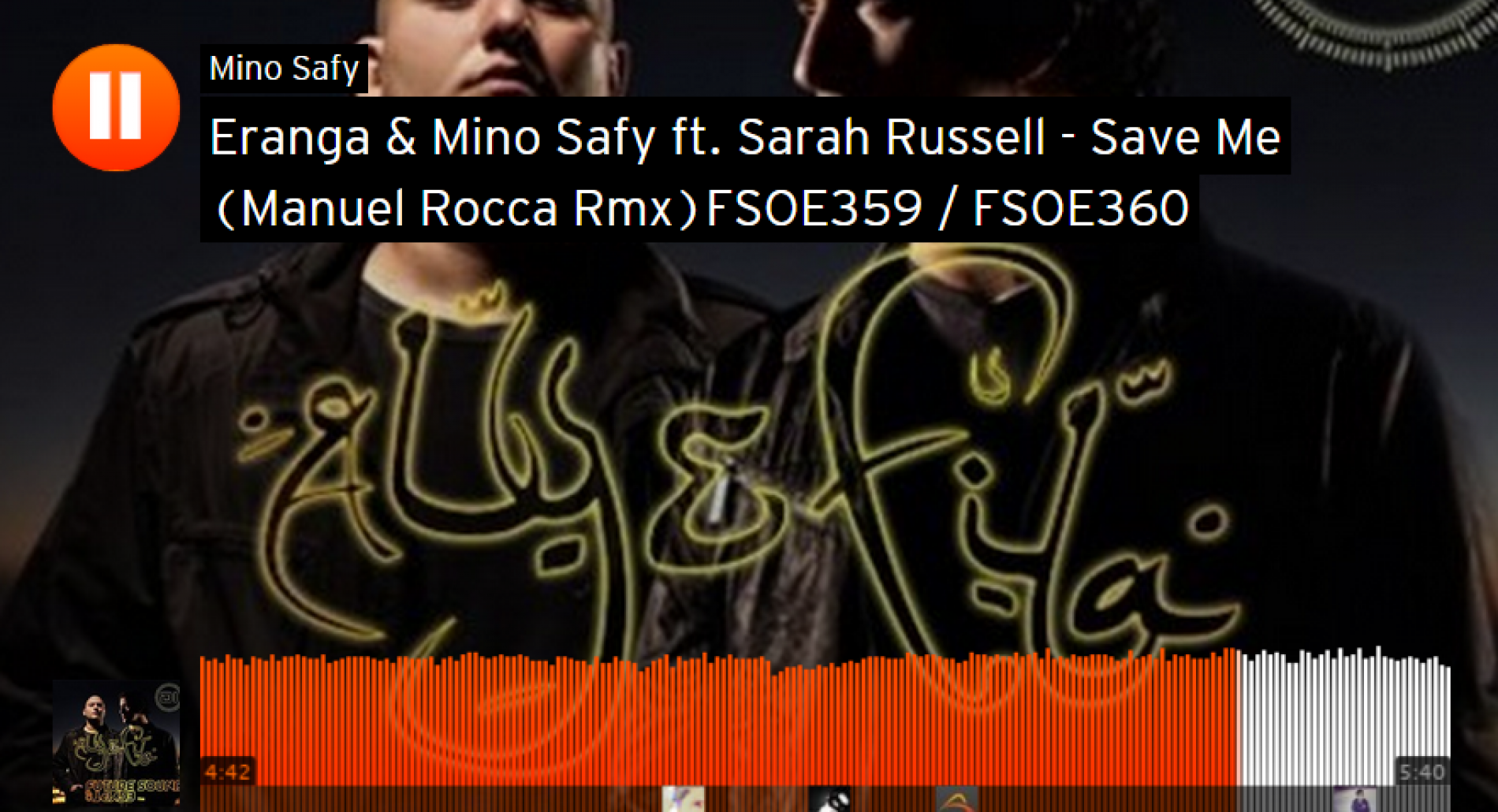 Eranga Jayawansa & Mino Safy ft. Sarah Russell – Save Me (Manuel Rocca Rmx)
