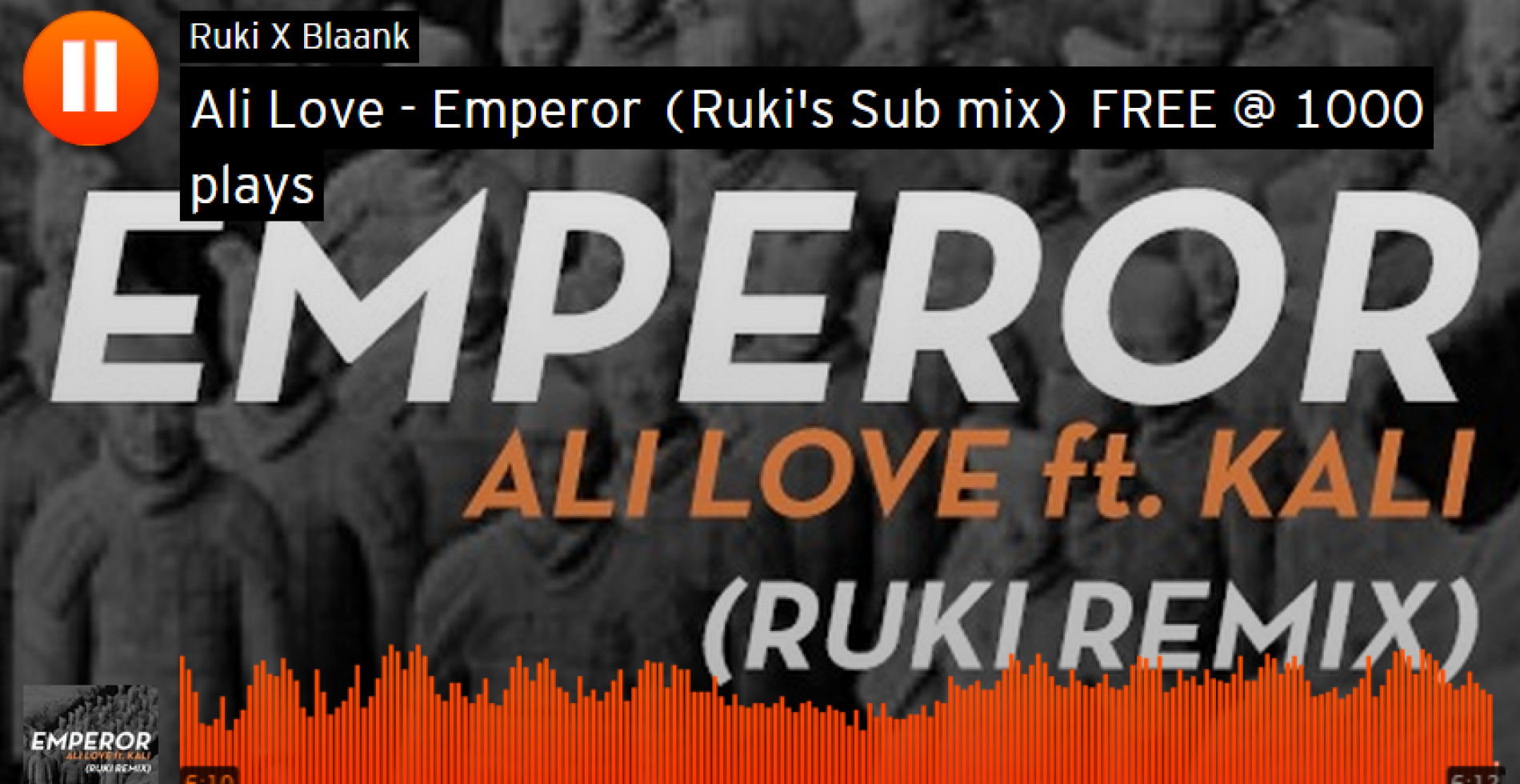 Ruki: Ali Love – Emperor (Ruki’s Sub mix)