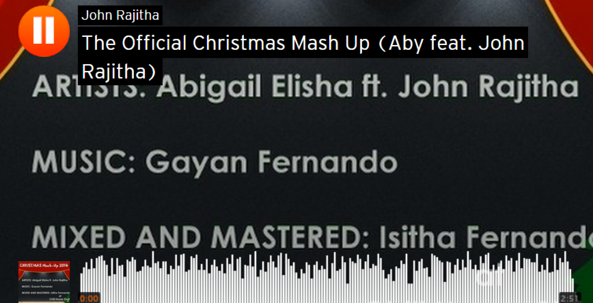 Aby feat. John Rajitha: The Official Christmas Mash-Up