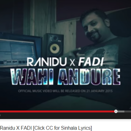 Ranidu X FADI : Wahi Andure
