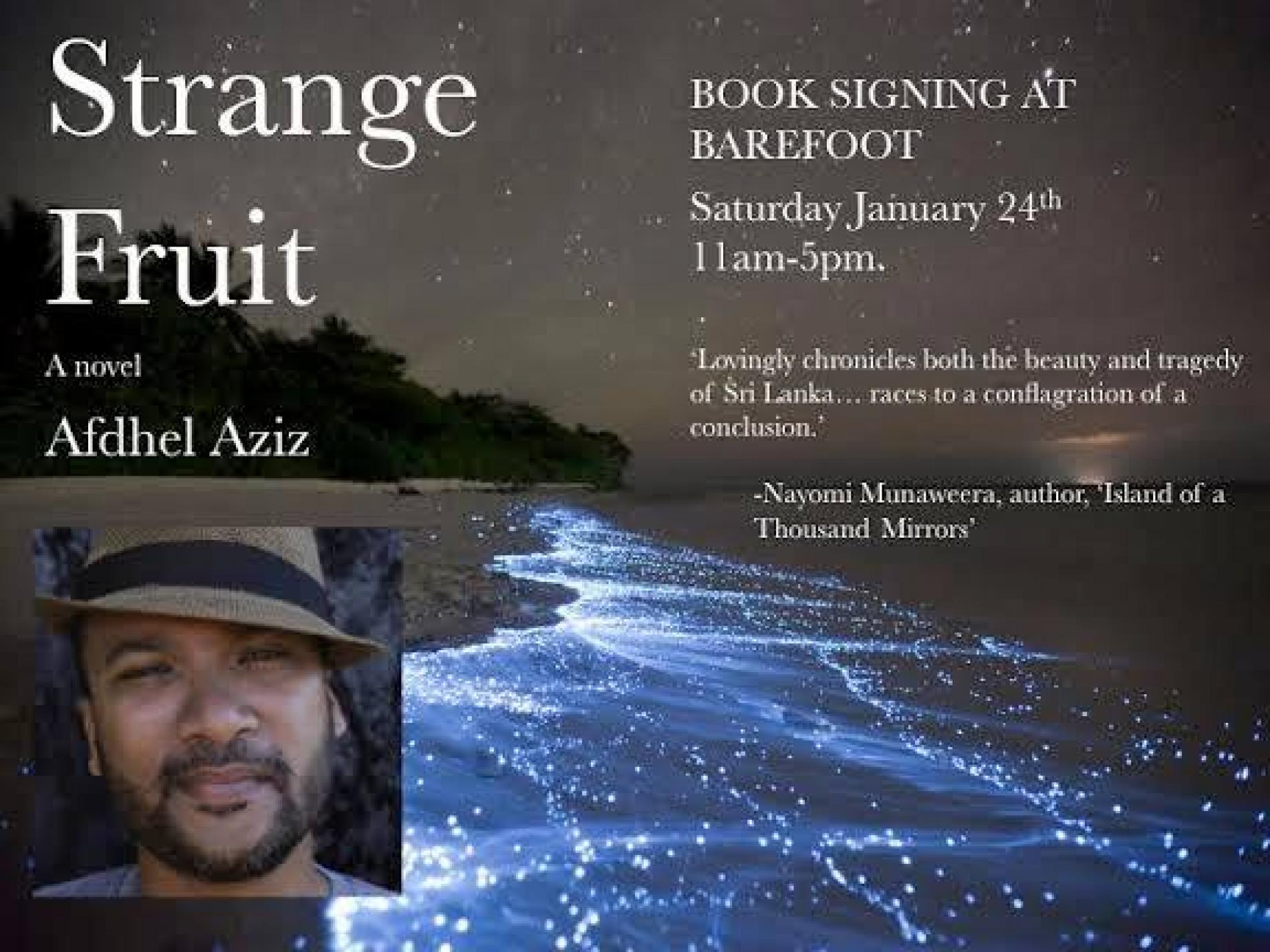 Afdhel Aziz : Strange Fruit Book Signing