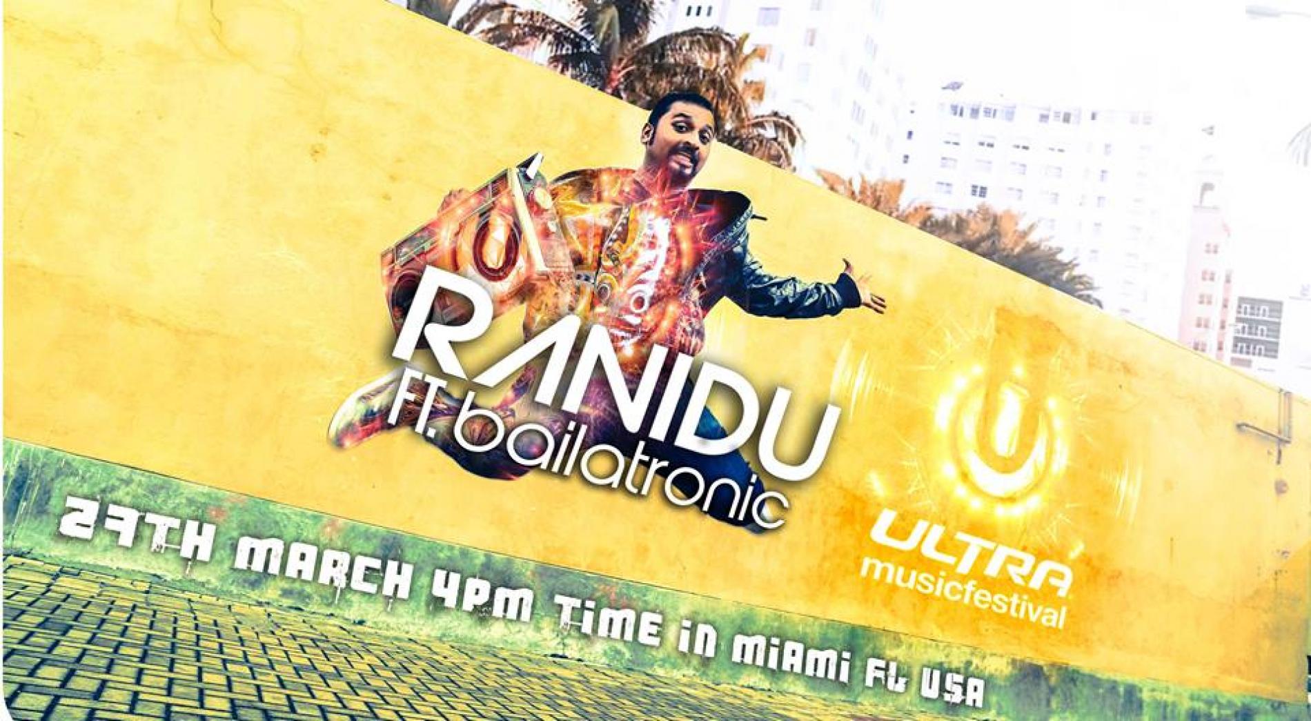 Ranidu Is On The Ultra Music Festival Bill Again