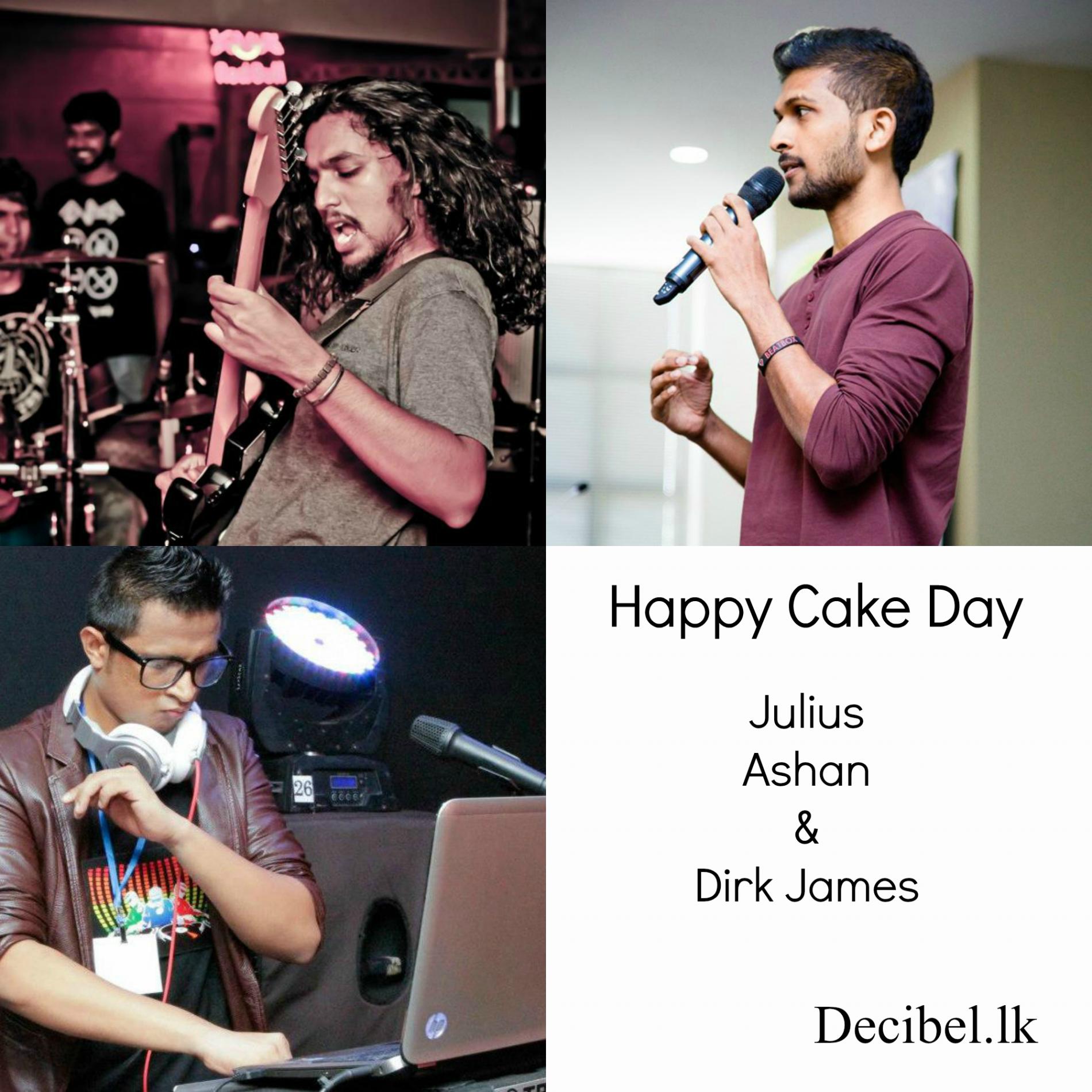 Happy Cake Day To Dirk, Julius & Ashan