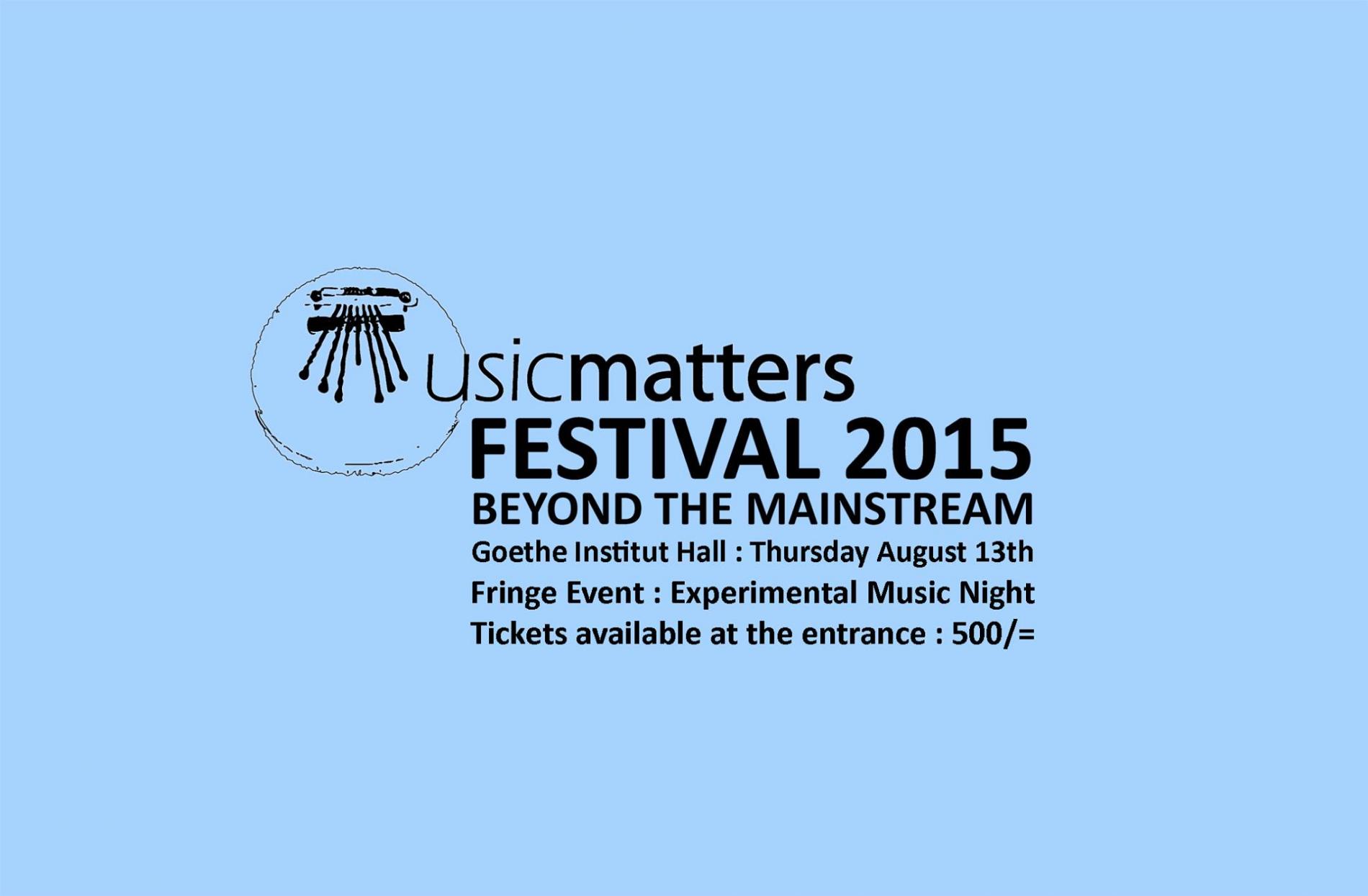 Musicmatters Festival Fringe Event: Experimental Music Night
