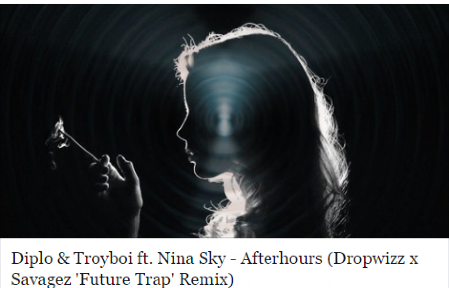Dropwizz x Savagez – Diplo & Troyboi ft. Nina Sky – Afterhours (‘Future Trap’ Remix)