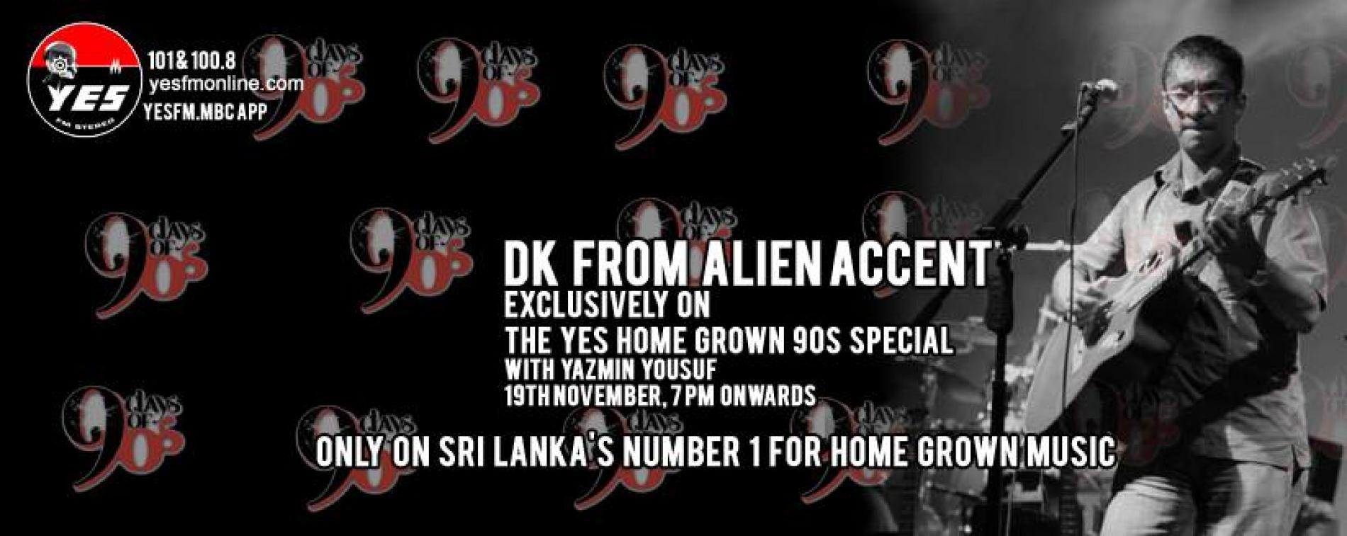DK From Alien Accent On The YES Home Grown 90s Special