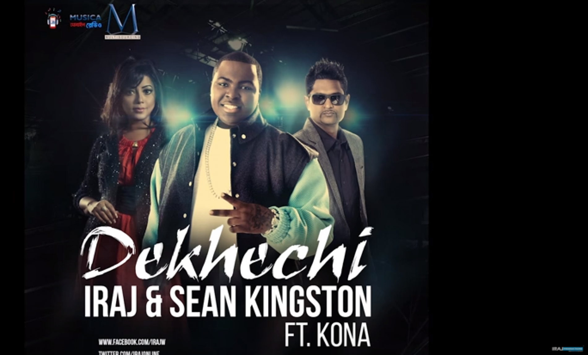 Iraj & Sean Kingston Ft. Sonu Kakkar & Kona – Dekhechi ( Official Audio )
