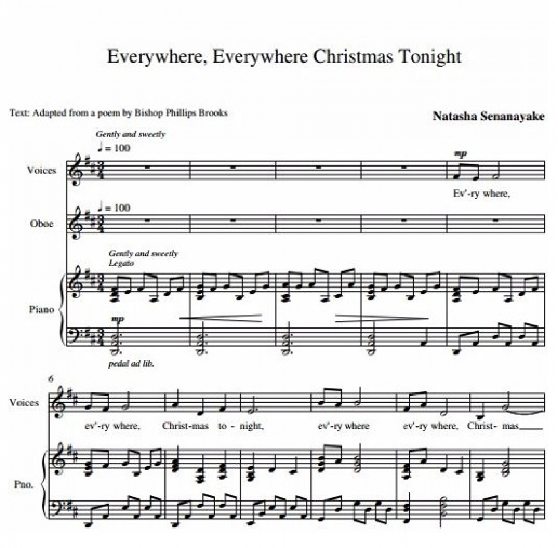 Natasha Senanayake – Everywhere Christmas Tonight