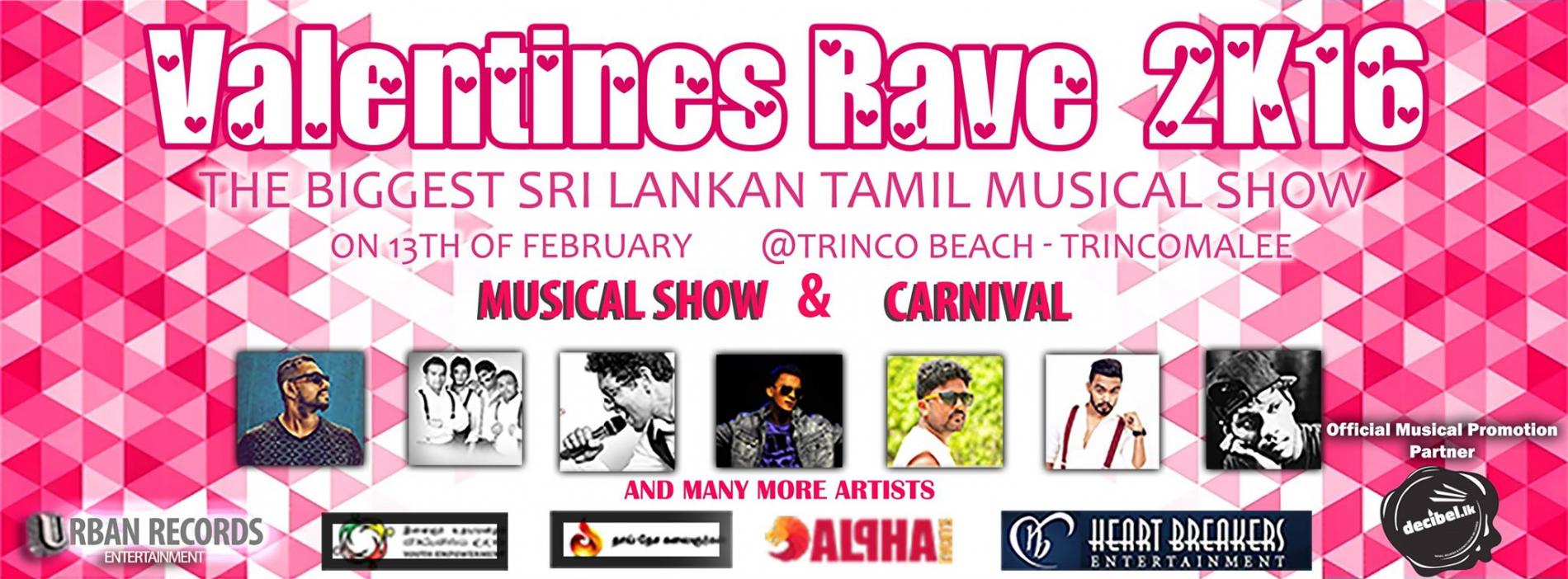 Valentines Rave (The Biggest Tamil Music Event In Trinco)