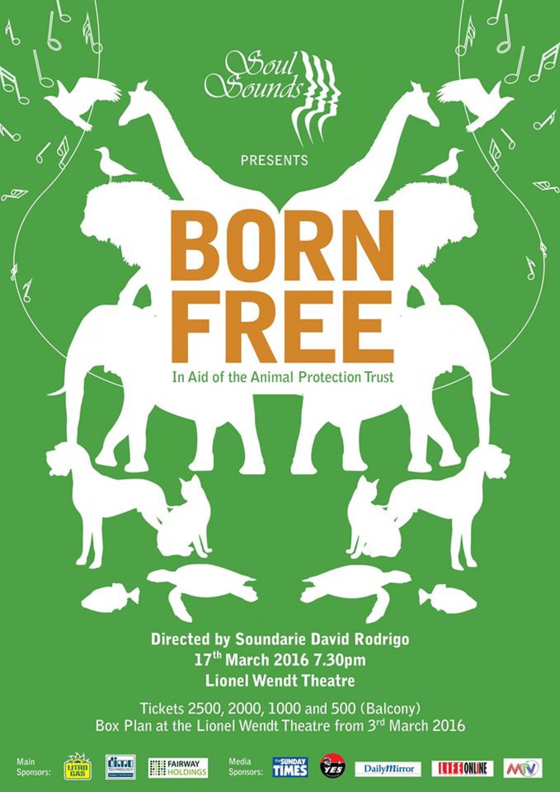 Soul Sounds – Born Free (In Aid Of The Animal Protection Trust)