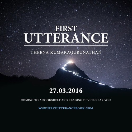Theena On His Debut Novel : First Utterance (The Miragian Cycles) & More