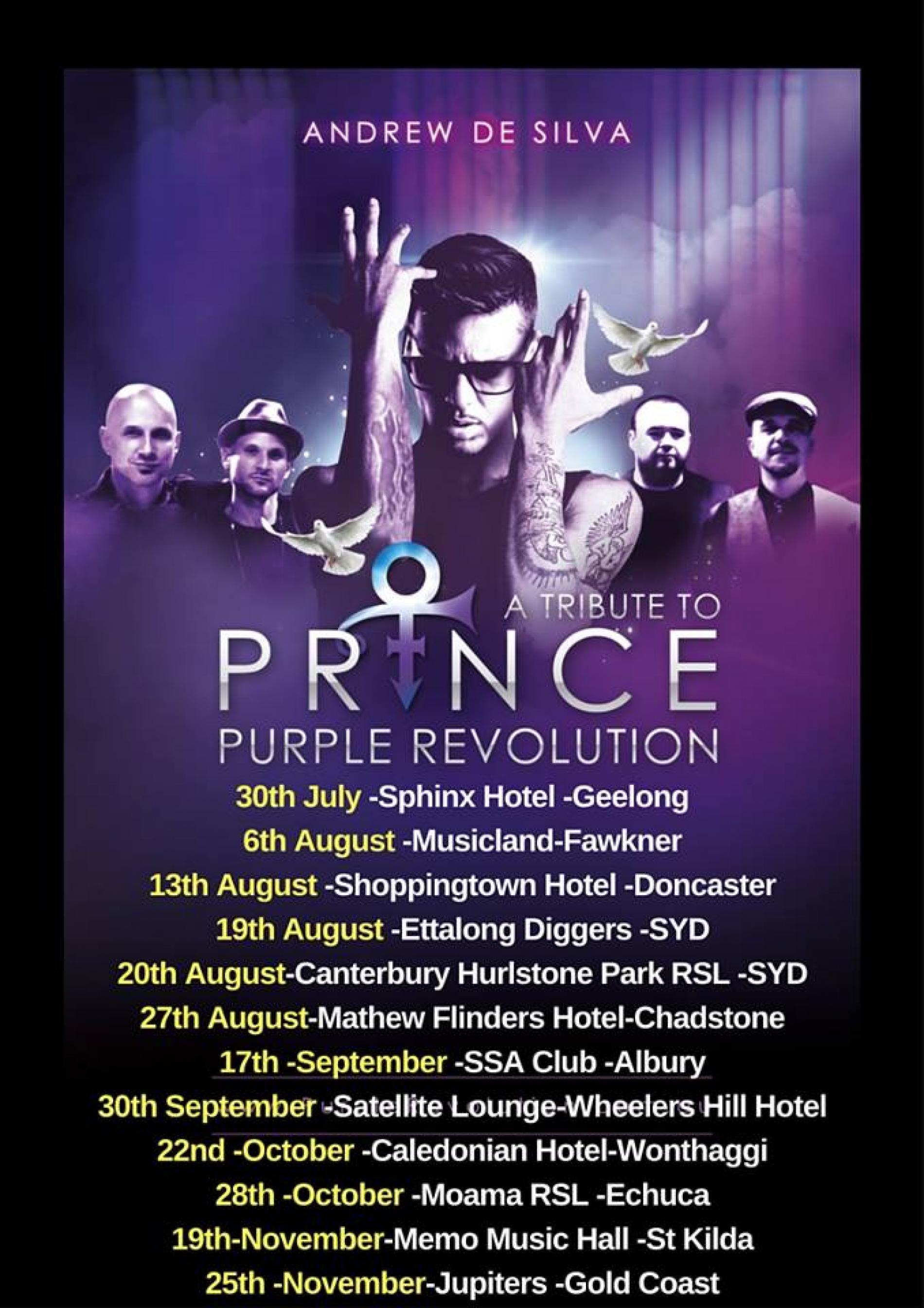 Purple Revolution Plays This Saturday
