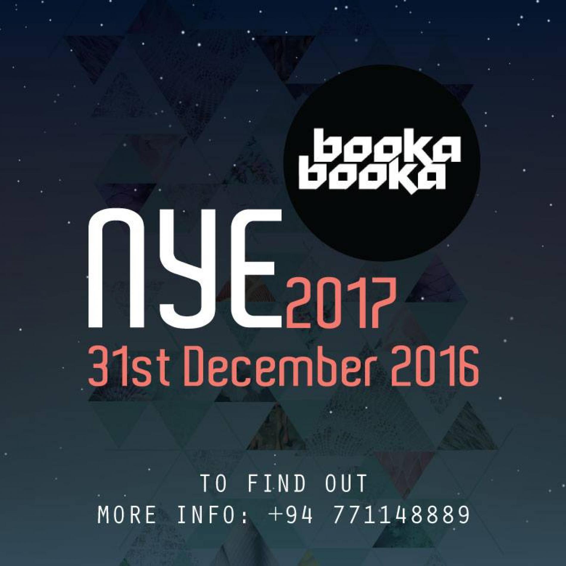 Booka Booka Announces Their NYE Party