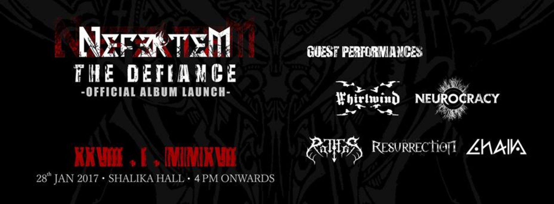 Decibel Exclusive : Moments From The Defiance (Nefertem’s Album Launch)