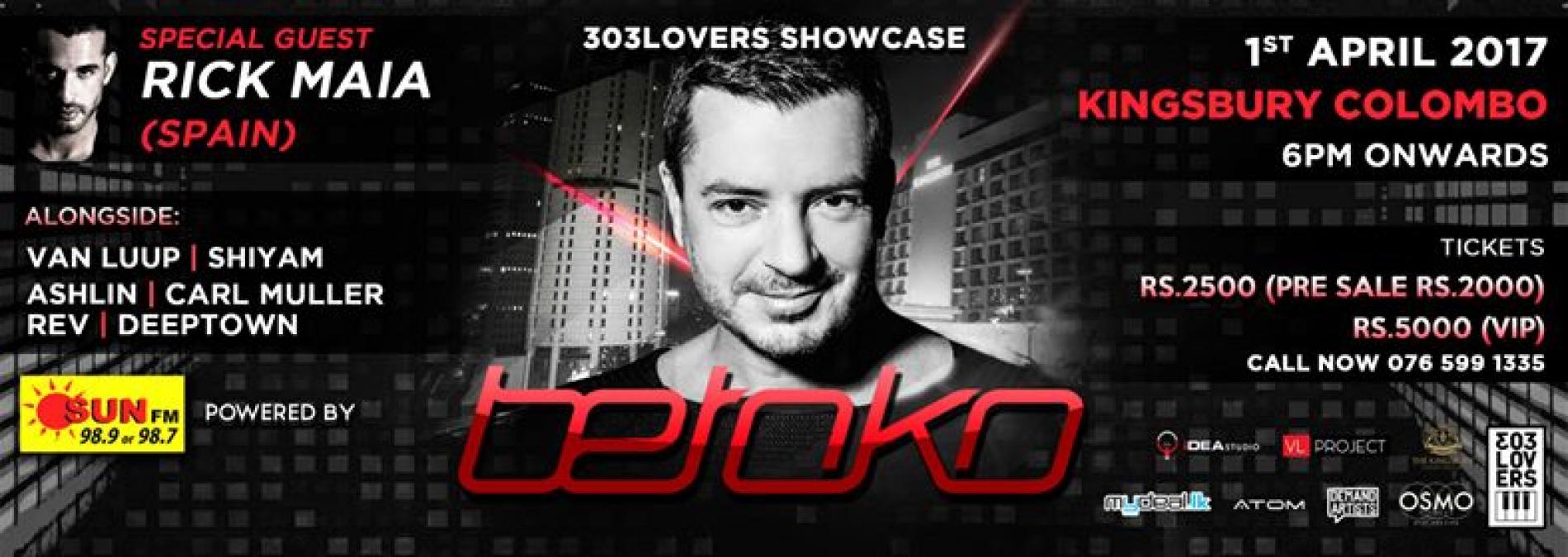 303Lovers Showcase With Betoko & Rick Maia