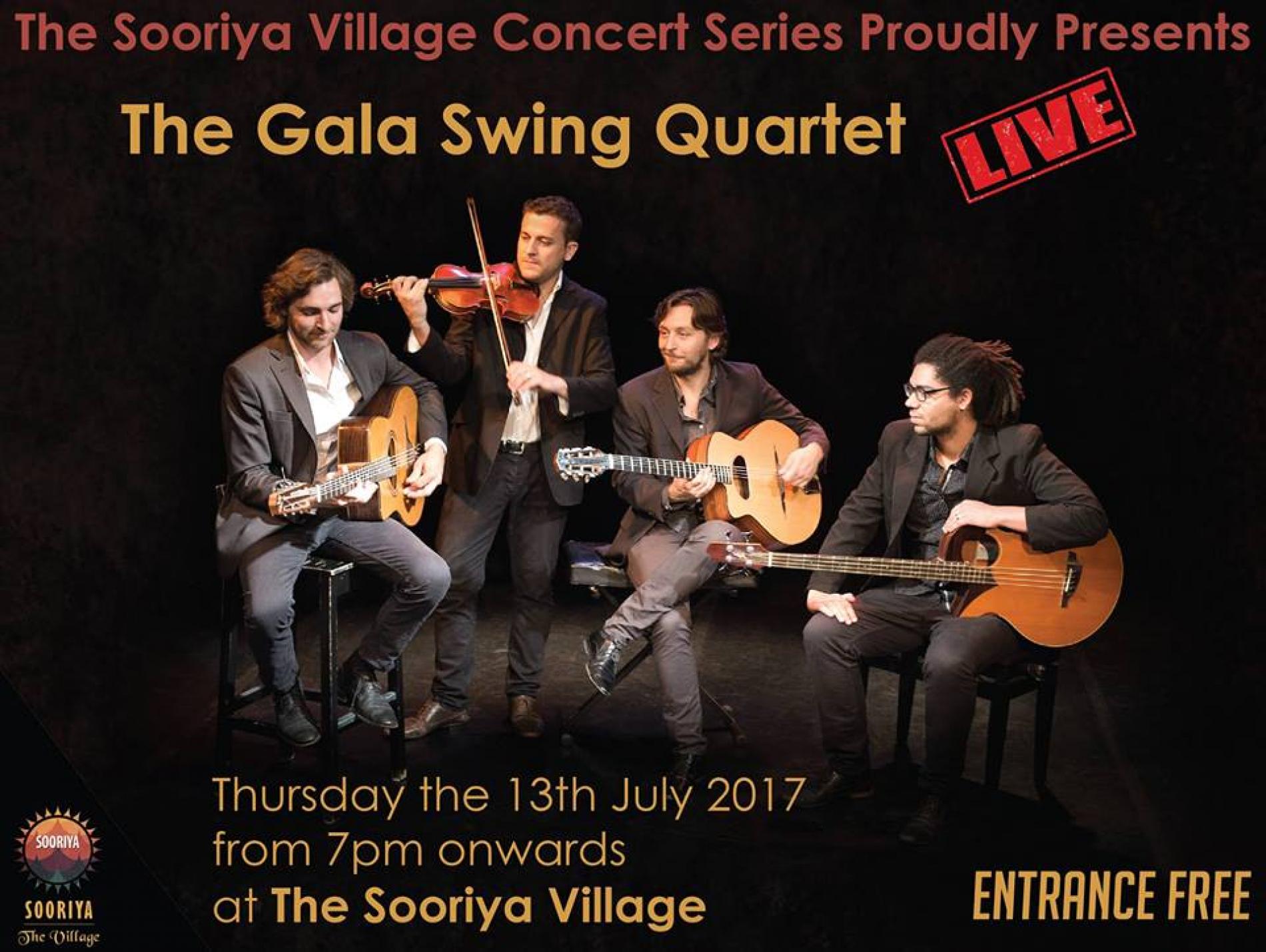 The Gala Swing Quartet – Live at The Sooriya Village