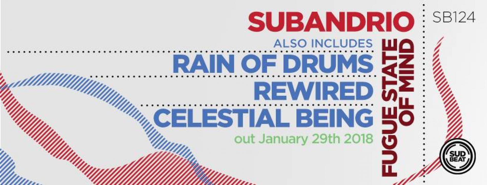 Subandrio Has A Release On Sudbeat
