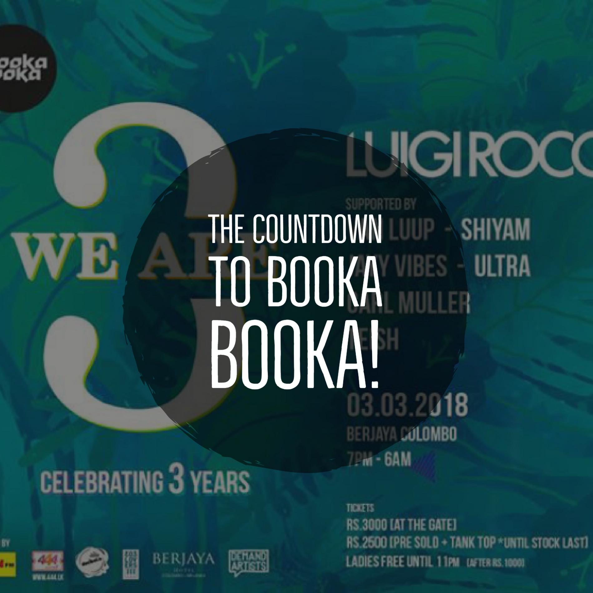 The Countdown To Booka Booka – You’ve Got Time!