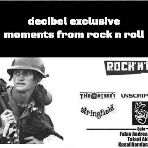 Decibel Exclusive : Moments From Rock N Roll