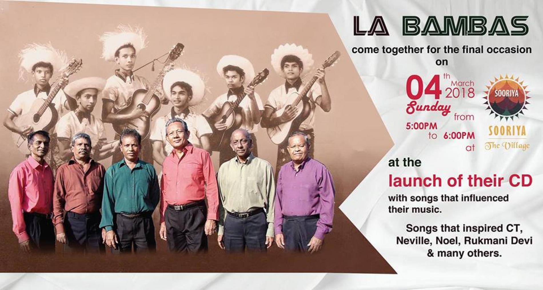 Meet & Greet La Bambas At Their CD Launch
