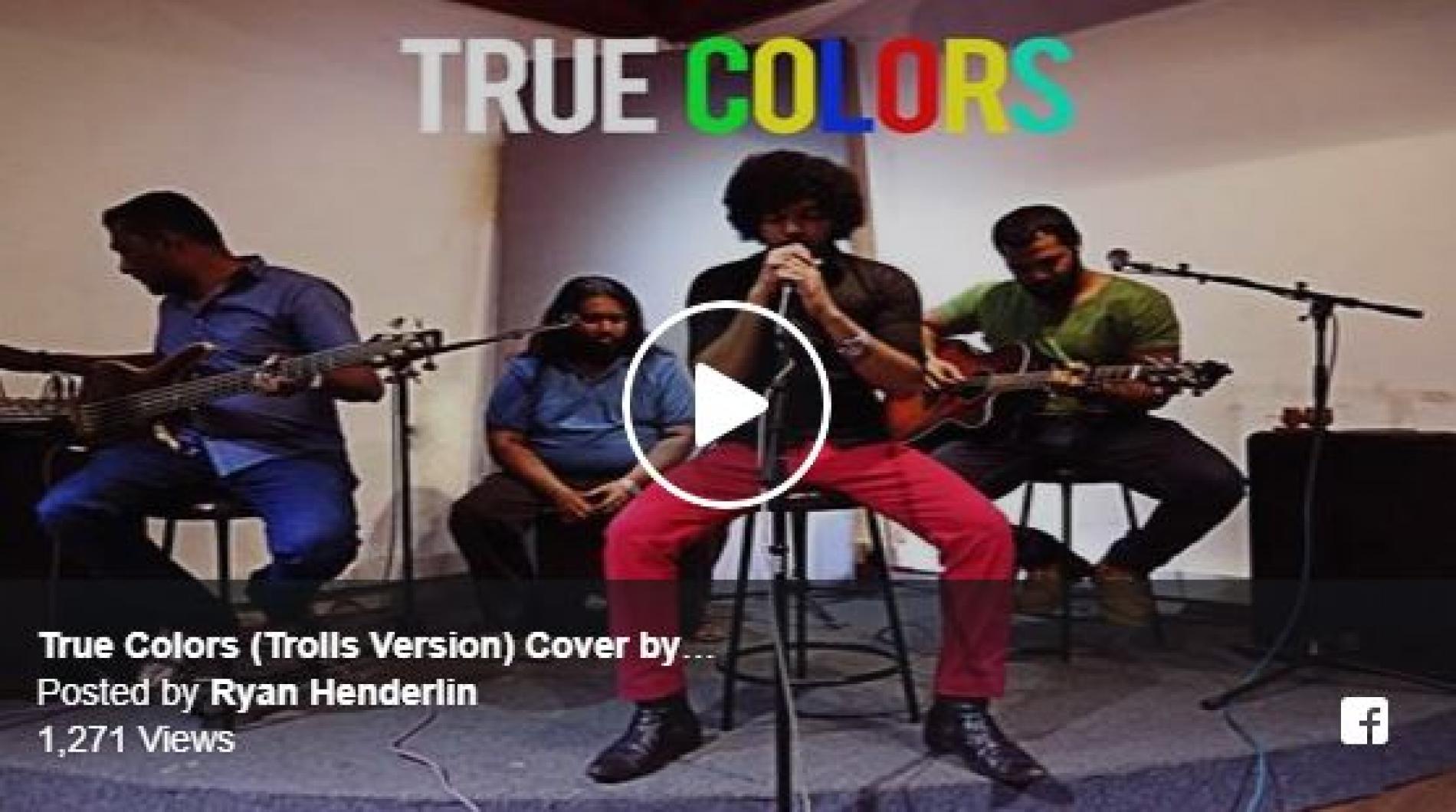True Colors (Trolls Version) Cover By Ryan Henderlin & His New Band D.C