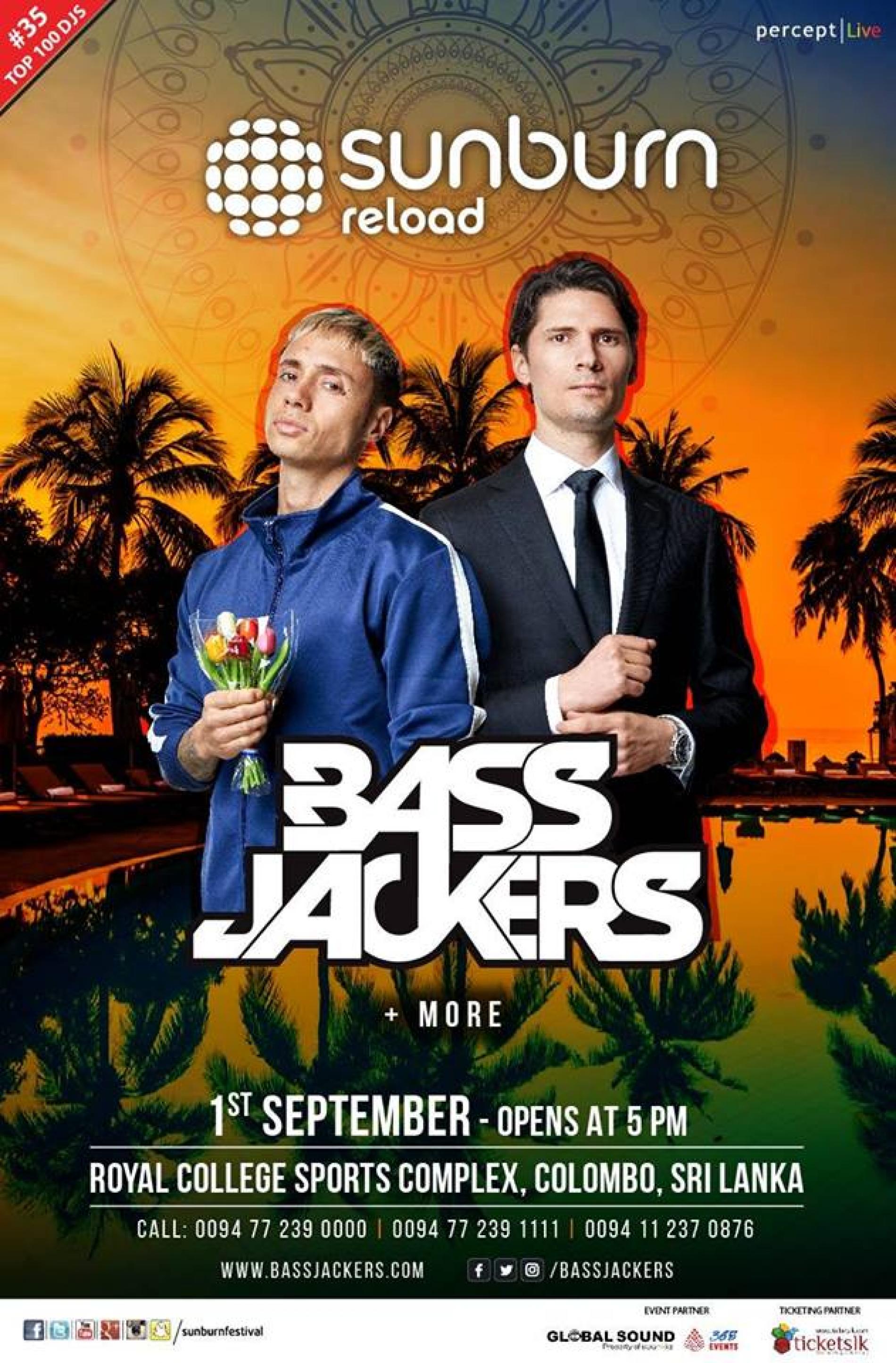 Sunburn Reload With Bass Jackers – Colombo