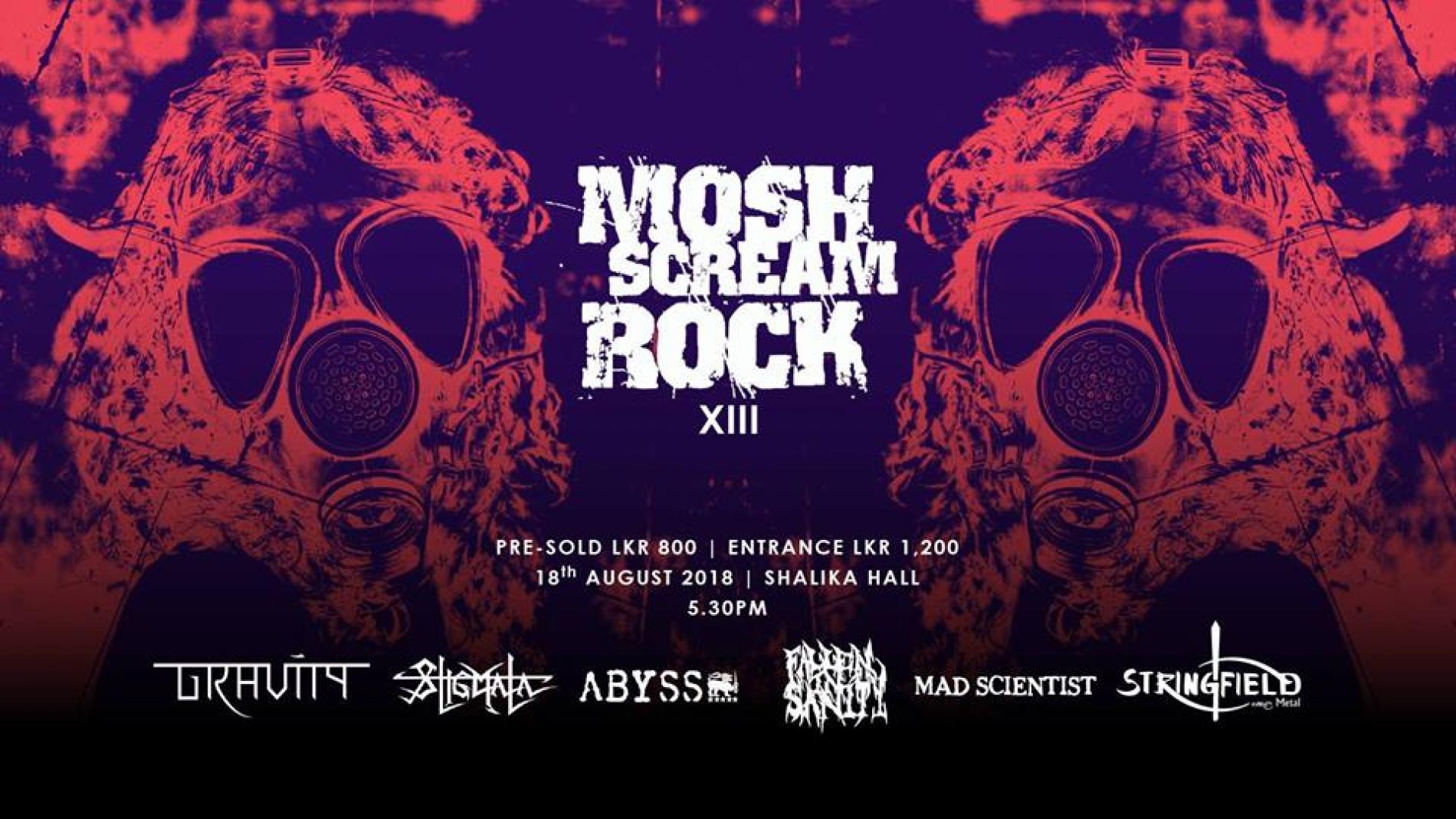 Mosh Scream Rock – XIII