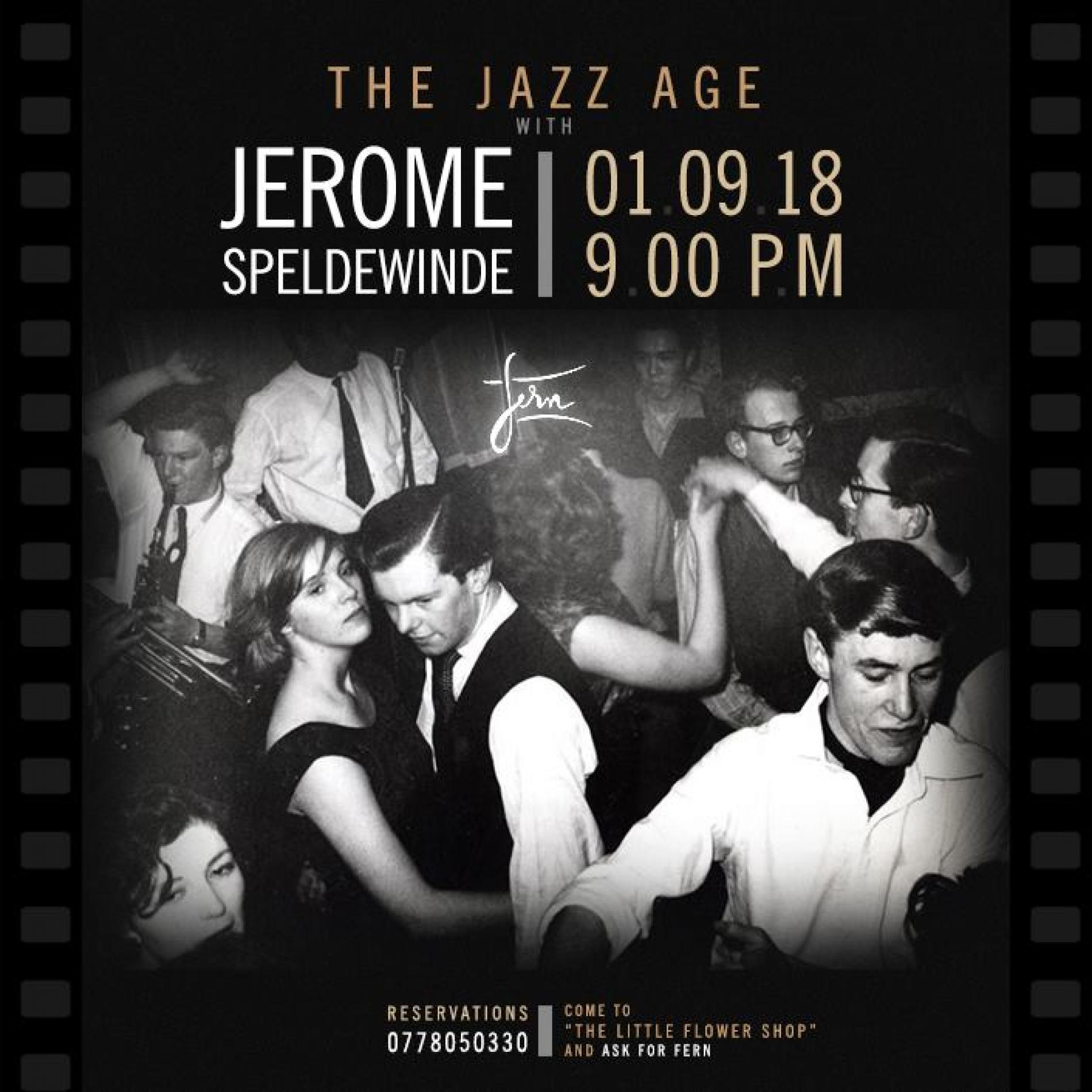 The Jazz Age With Jerome Speldewinde